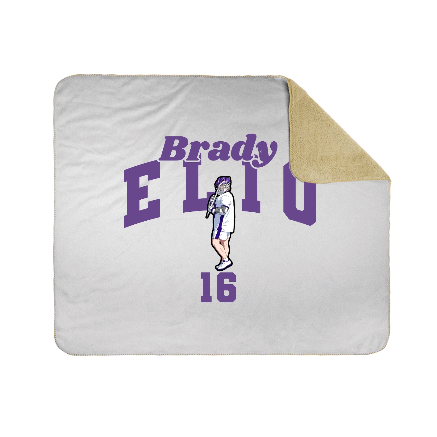 Throw Blanket — Signature Arch in White
