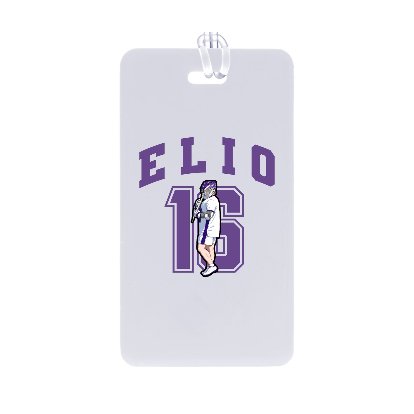 Bag Tag — Number in Classic