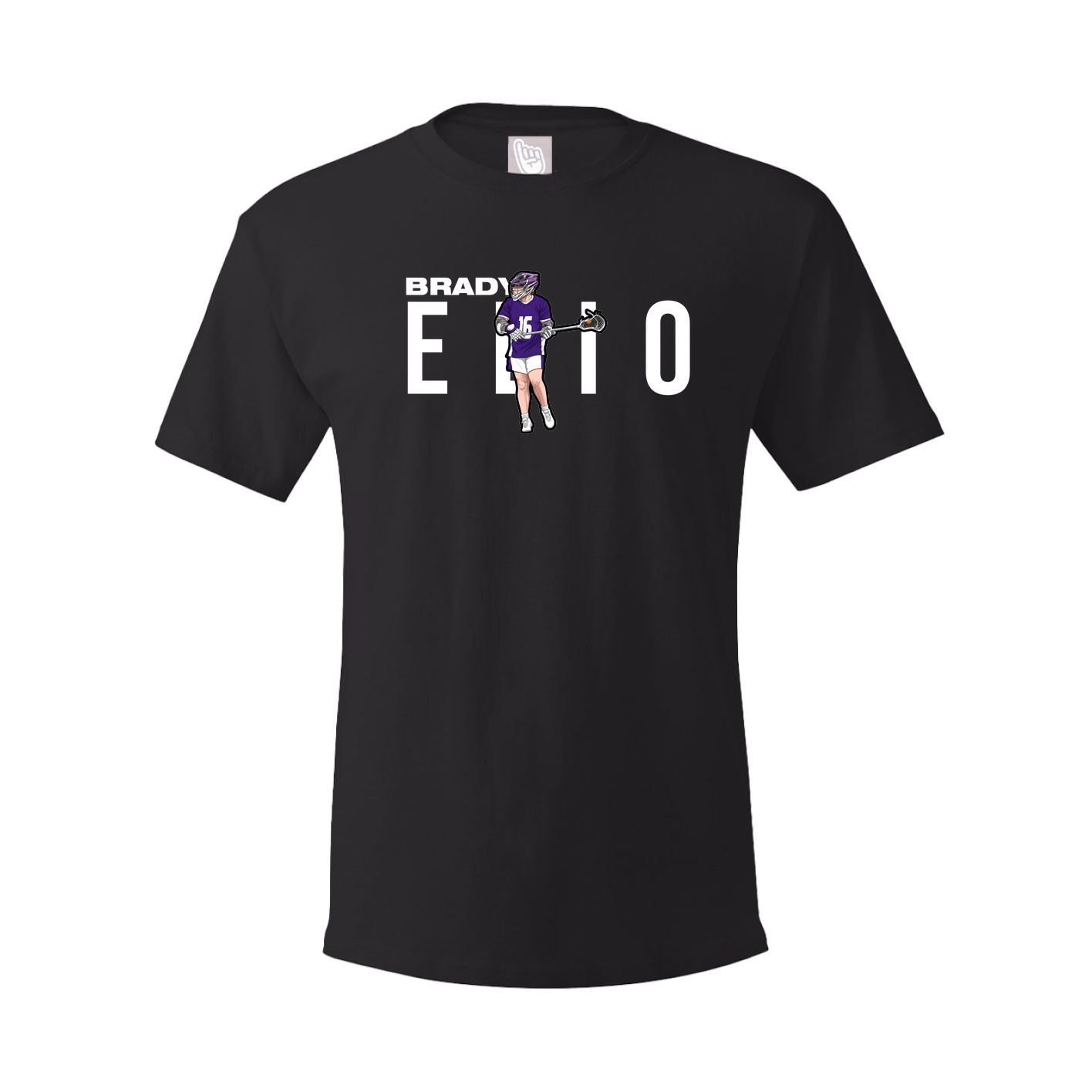 Youth Tee — Player Name in Black