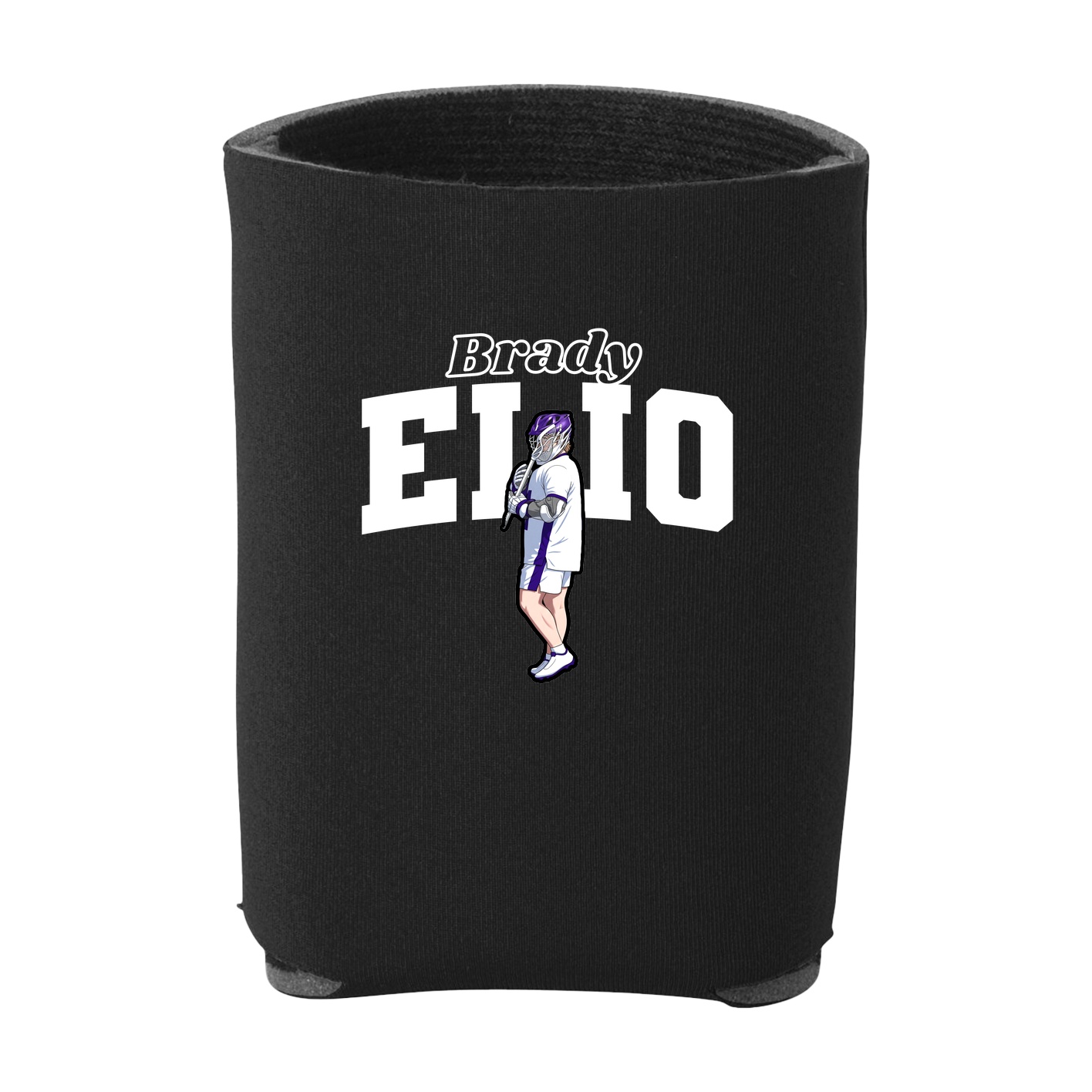 Can Holder — Name Arch in Black
