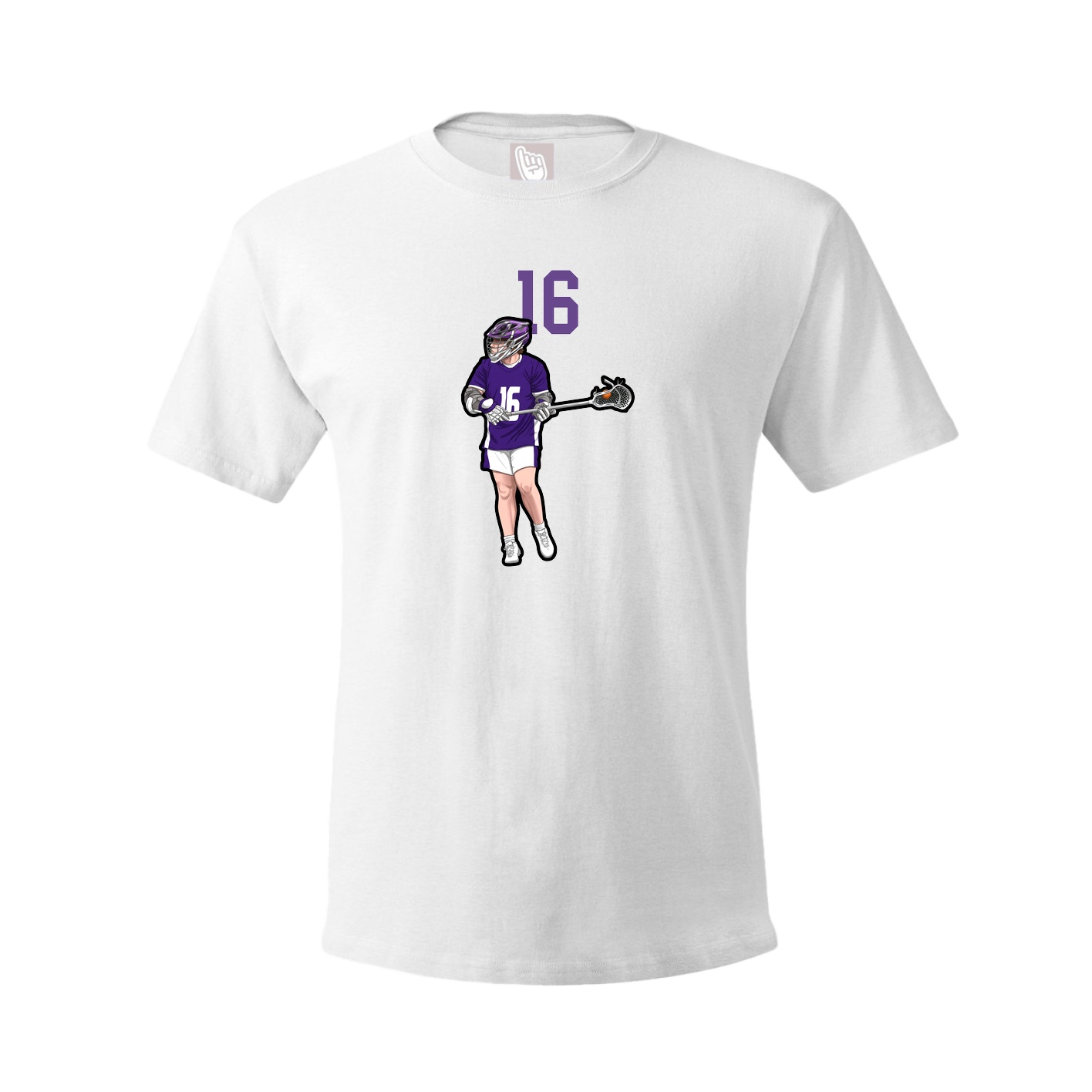 Tee — Number Top in White