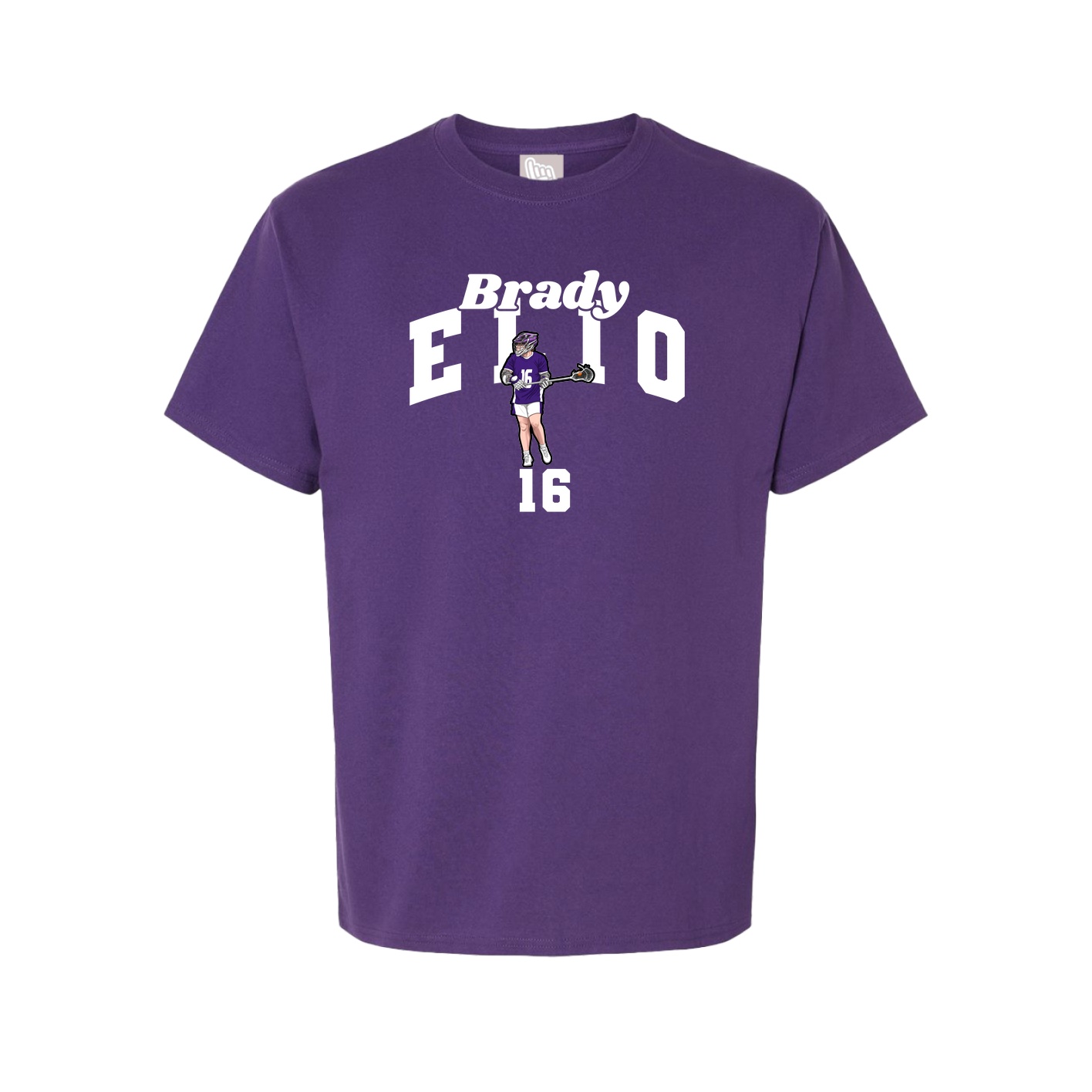 Tee — Signature Arch in Purple