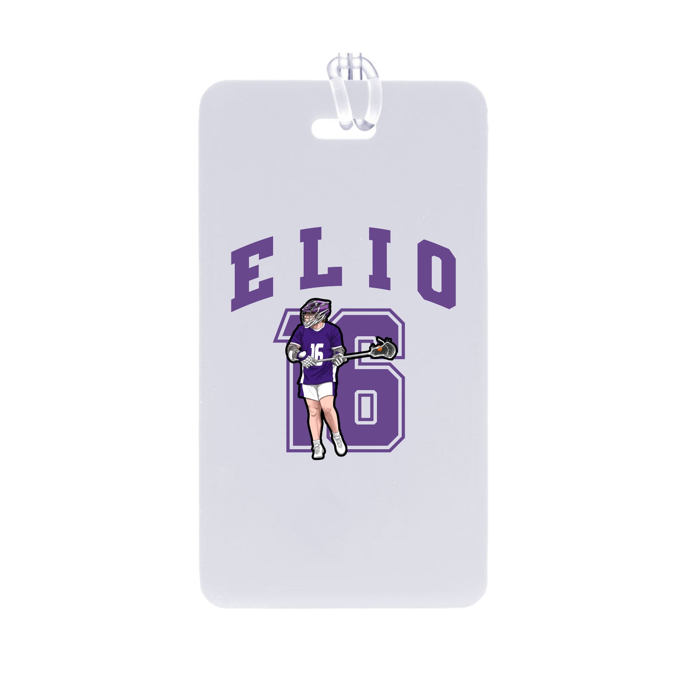 Bag Tag — Number in Classic