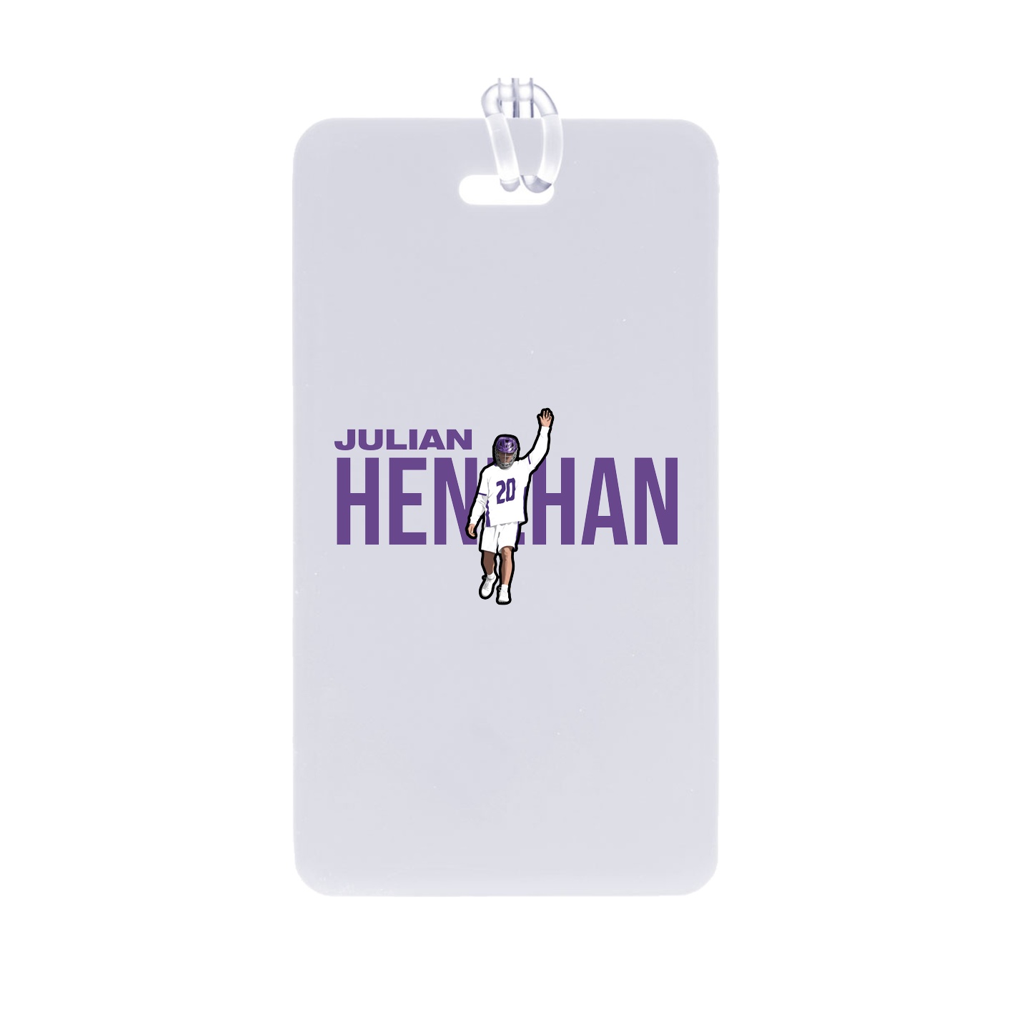 Bag Tag — Player Name in Classic