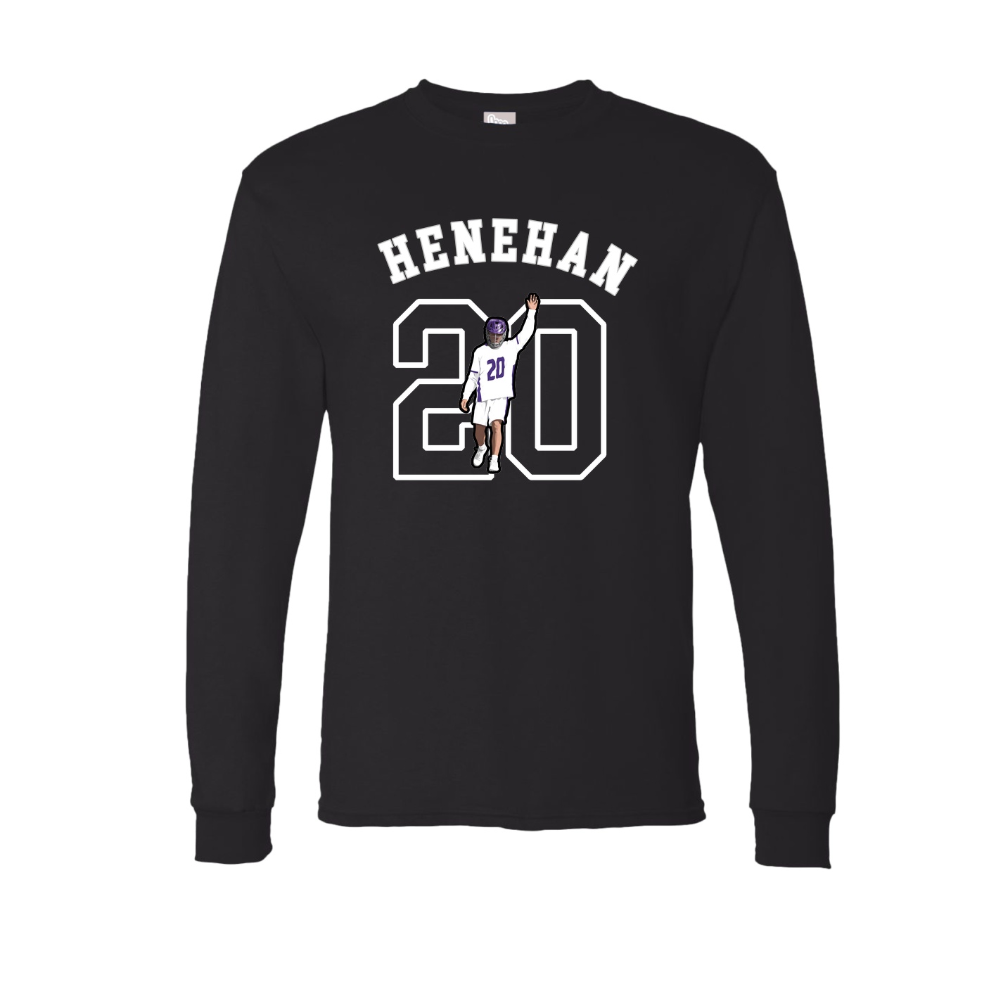 Long Sleeve Tee — Shirsey Arch in Black