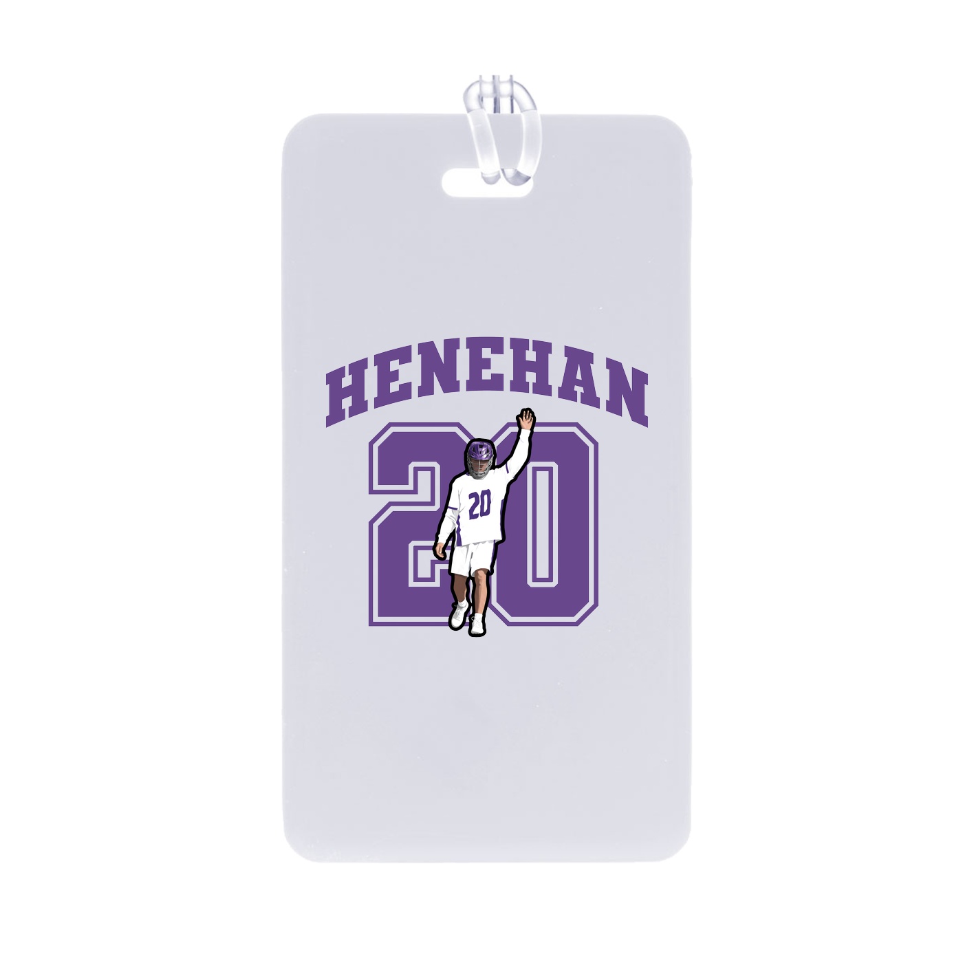 Bag Tag — Number in Classic