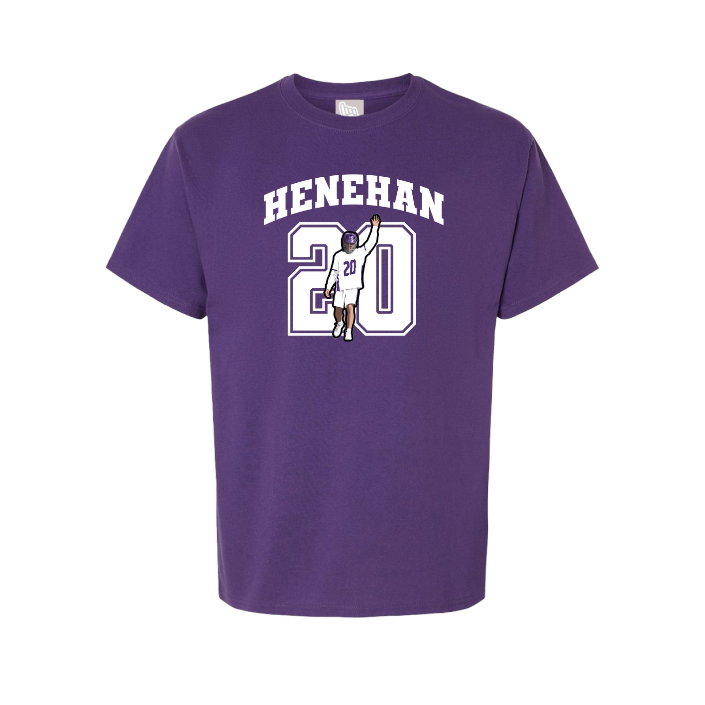 Tee — Number in Purple