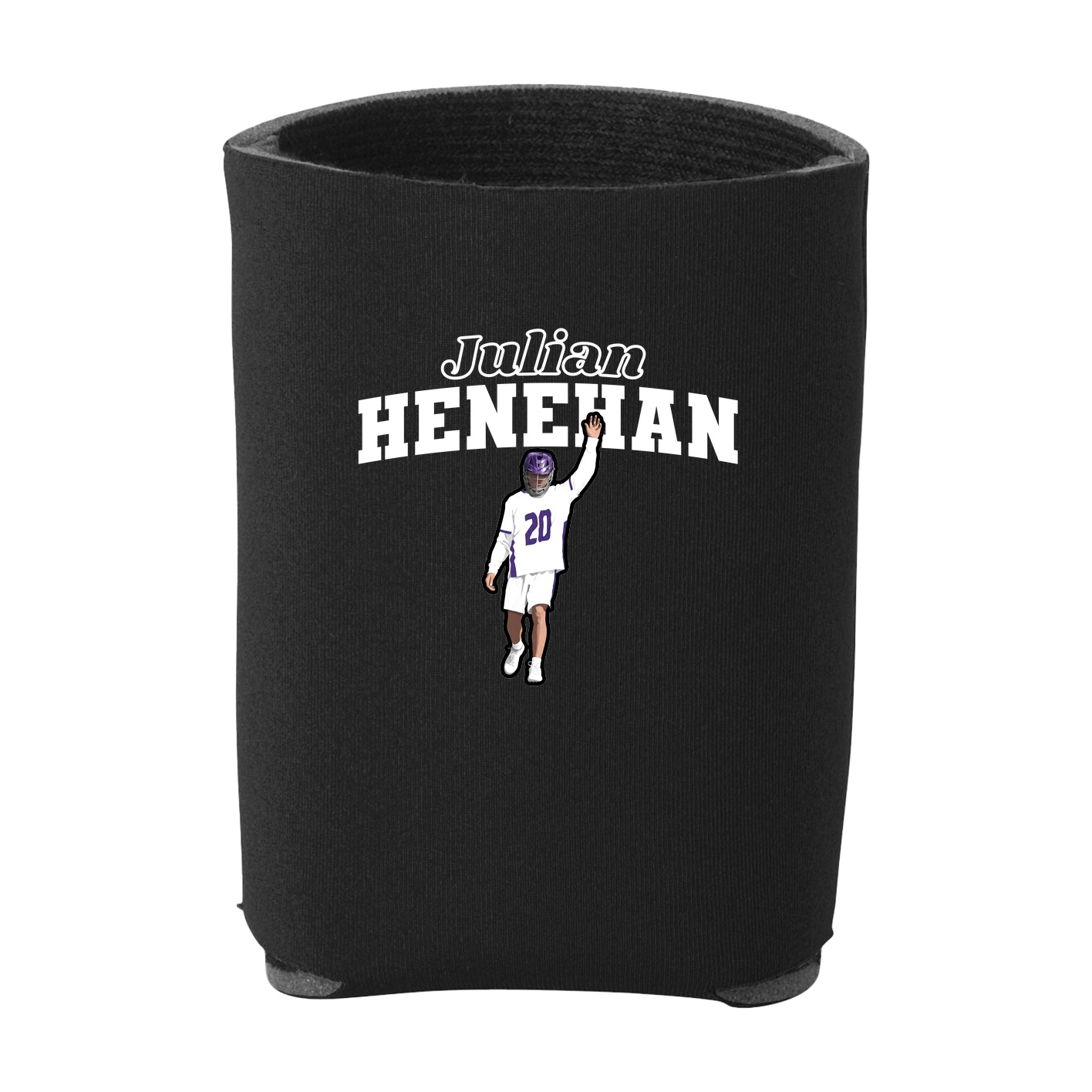 Can Holder — Name Arch in Black