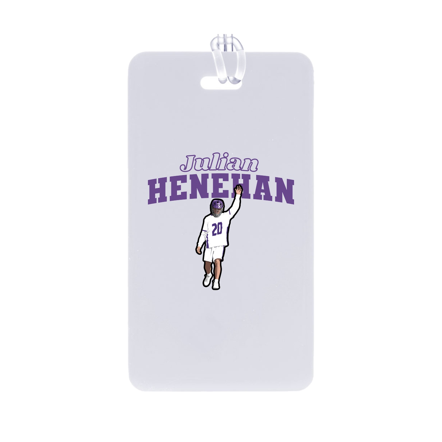 Bag Tag — Name Arch in Classic