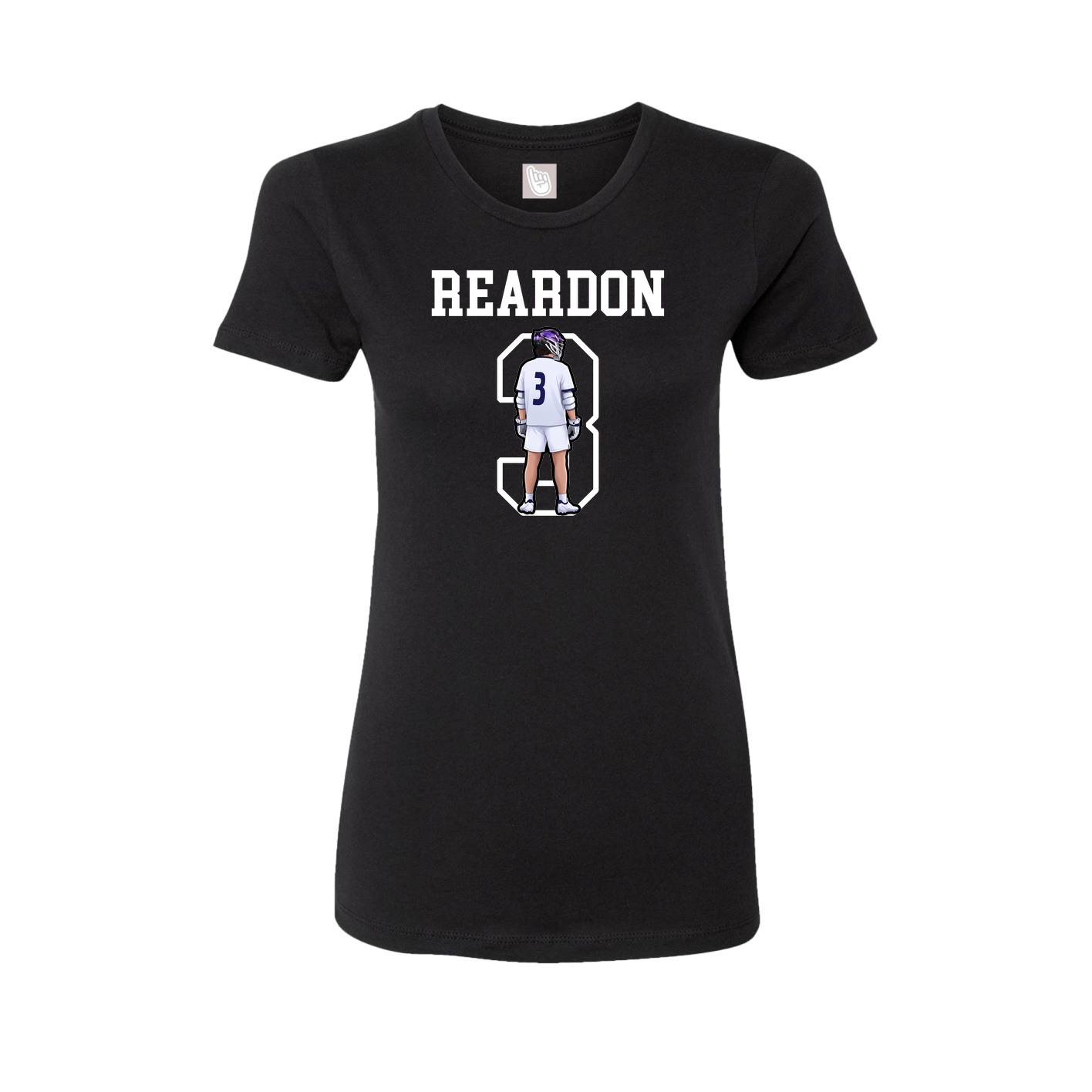 Fitted Women's Tee — Shirsey in Black