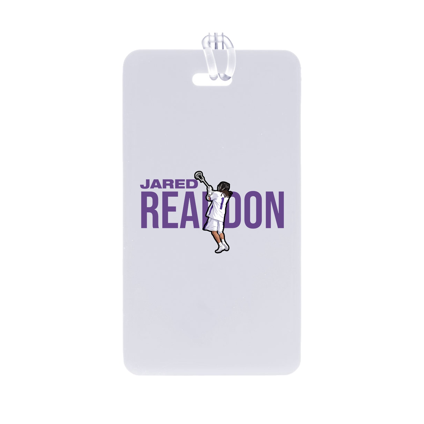 Bag Tag — Player Name in Classic