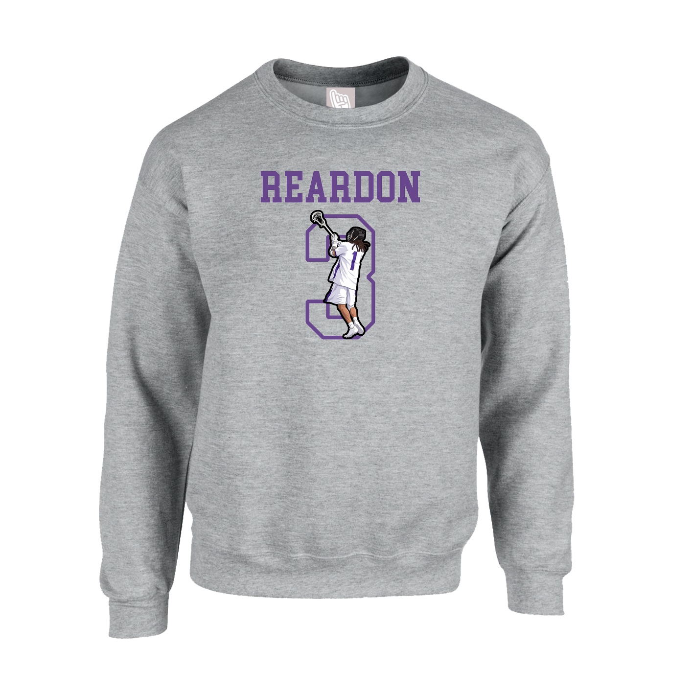 Fleece Crew — Shirsey in Grey