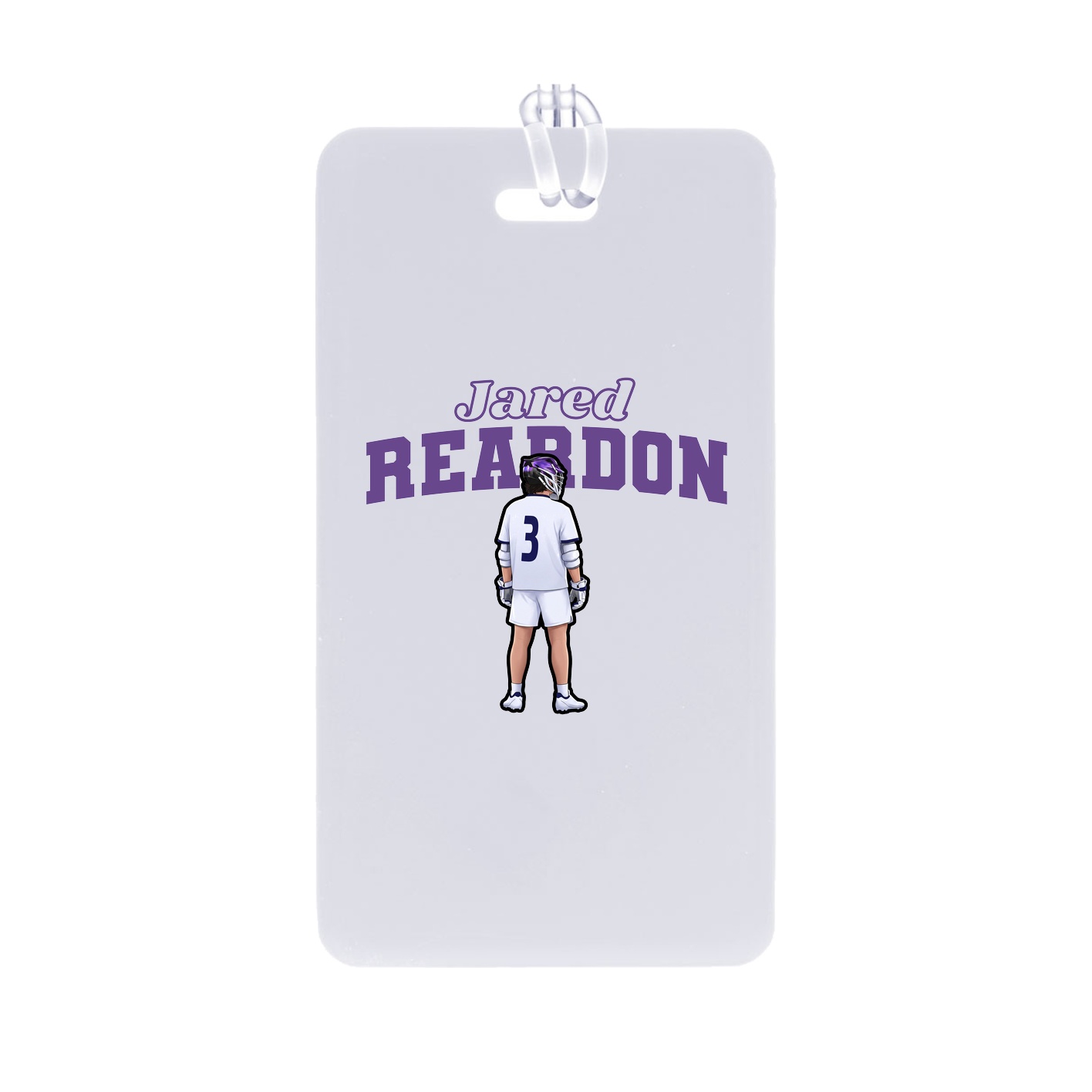 Bag Tag — Name Arch in Classic