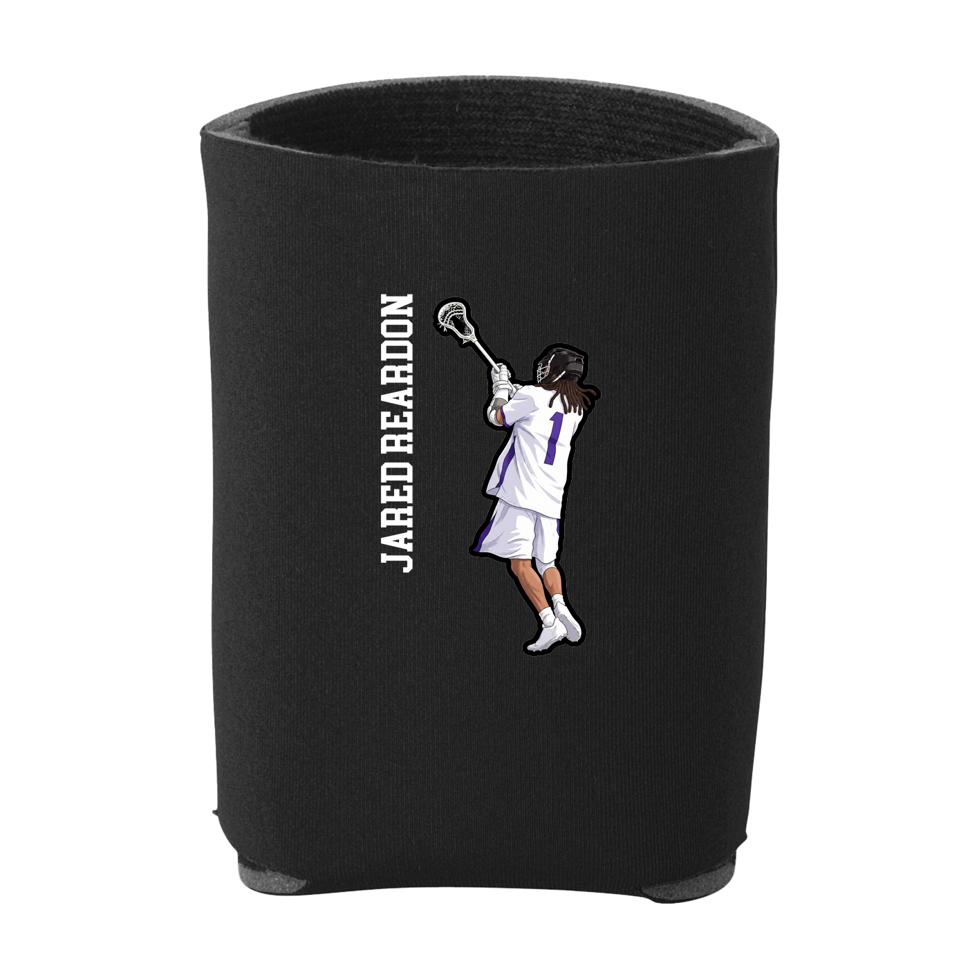 Can Holder — Name Vertical in Black