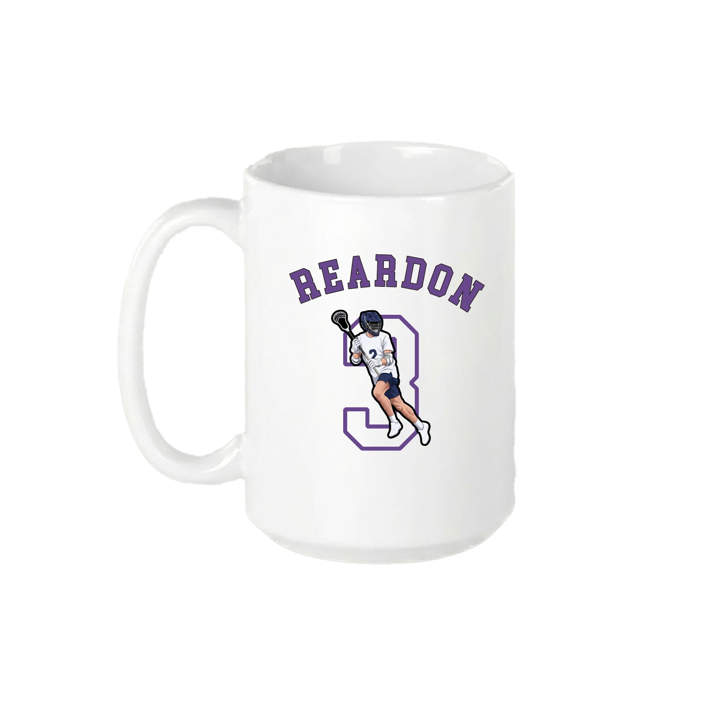 15oz Coffee Mug — Shirsey Arch in White