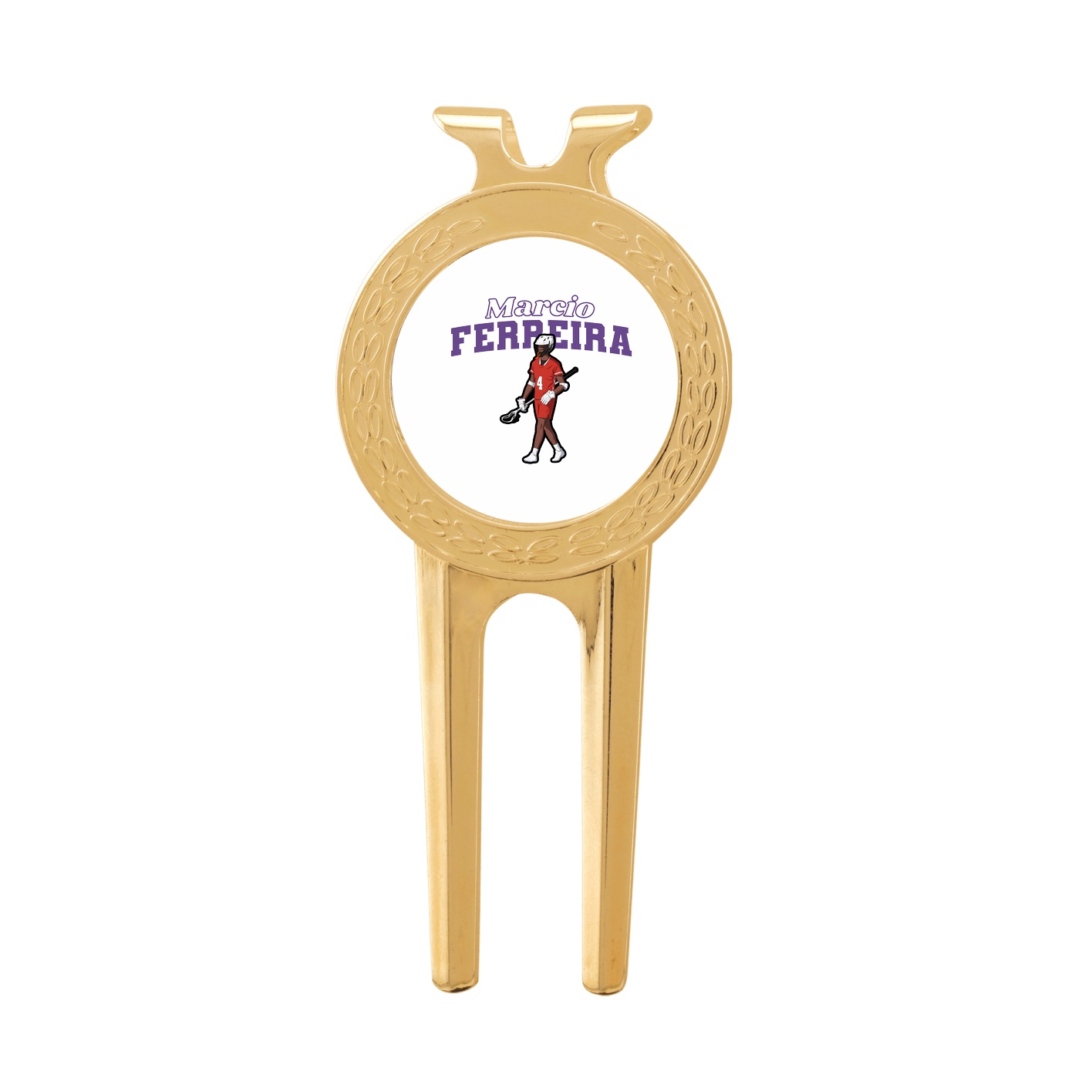 Divot Tool with Ball Marker — Name Arch in Classic