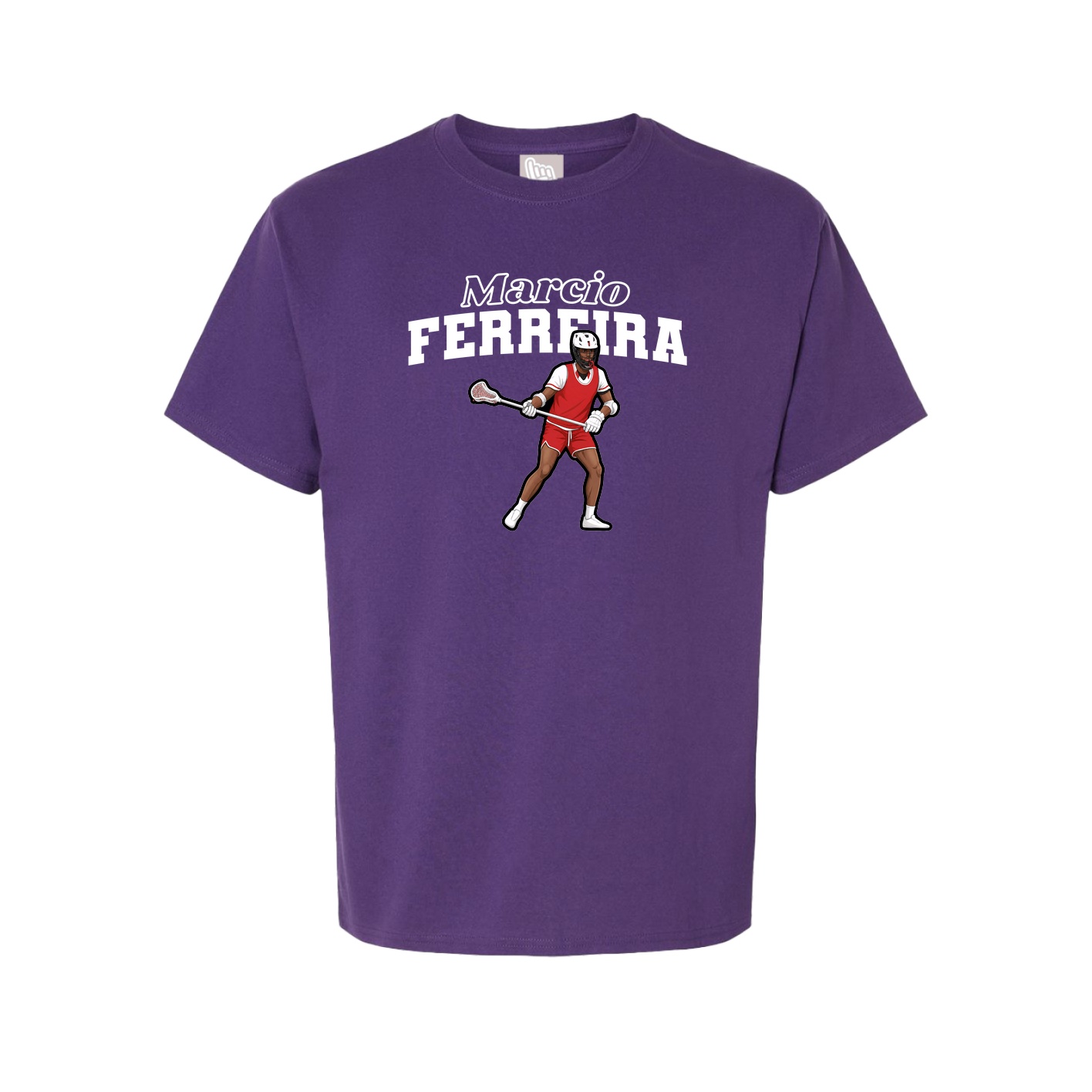 Tee — Name Arch in Purple