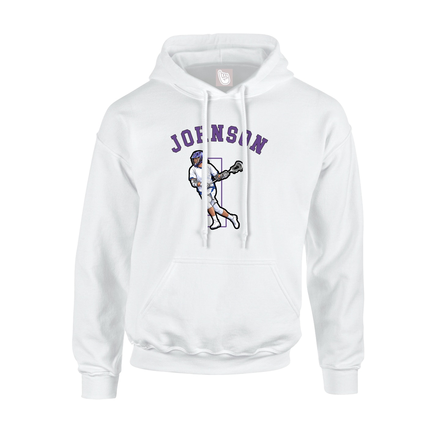 Youth Hoodie — Shirsey Arch in White