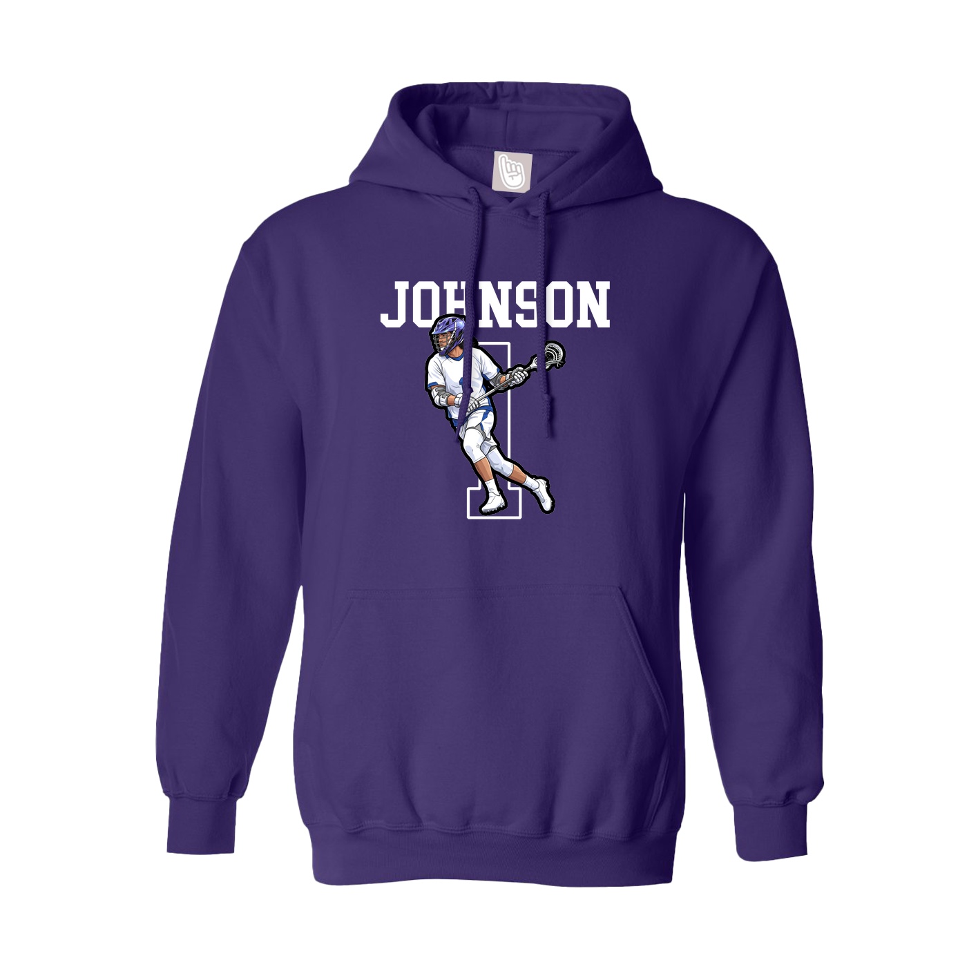 Hoodie — Shirsey in Purple