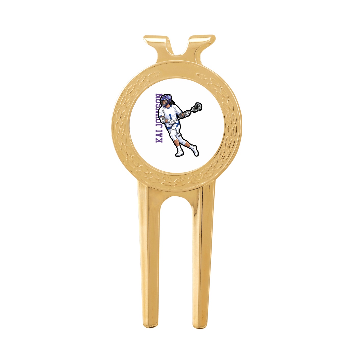 Divot Tool with Ball Marker — Name Vertical in Classic