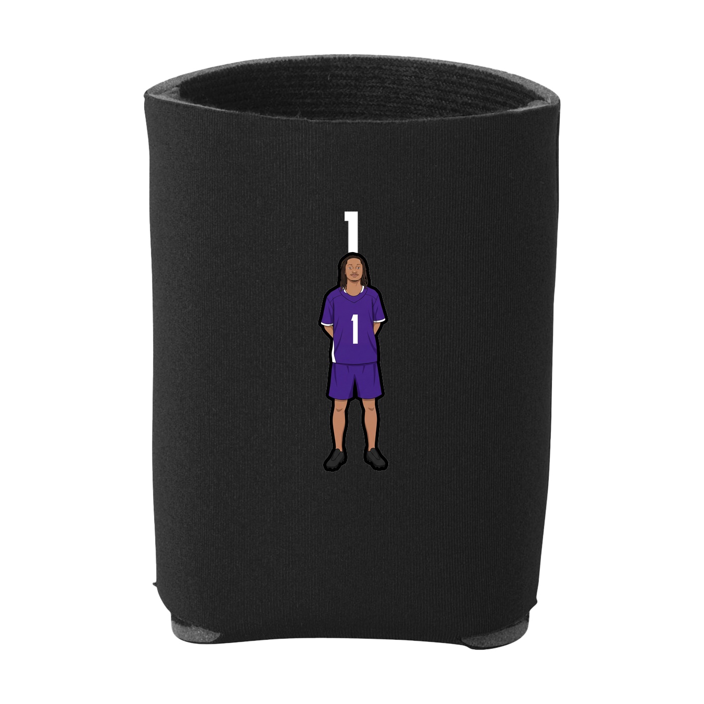 Can Holder — Number Top in Black