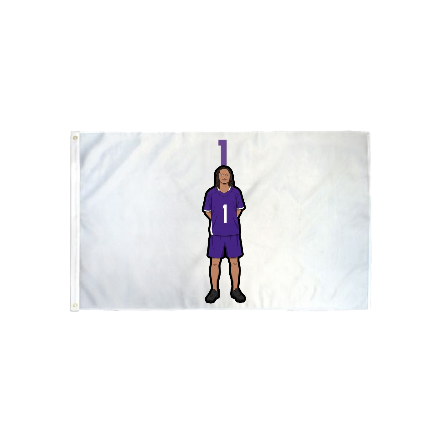 3x5 Flag — Number Top in Classic