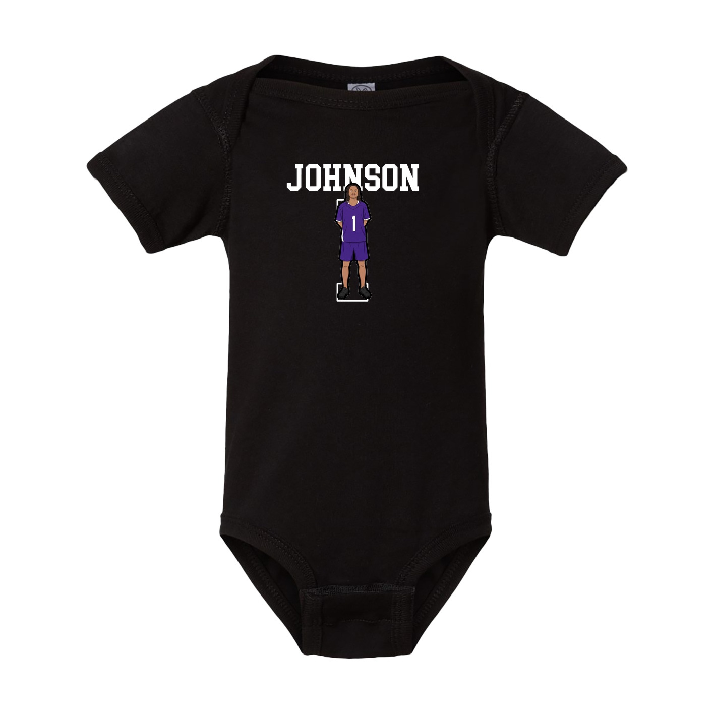 Baby Onesie — Shirsey in Black