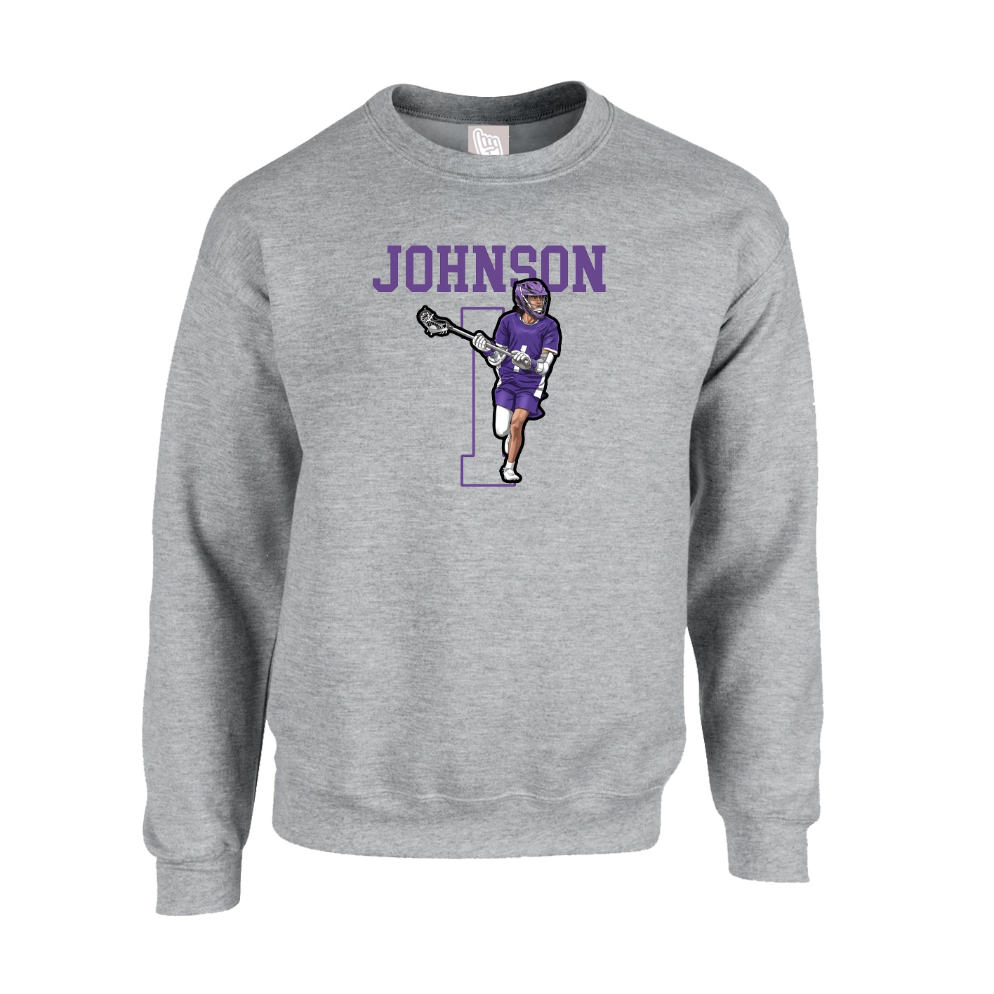 Fleece Crew — Shirsey in Grey