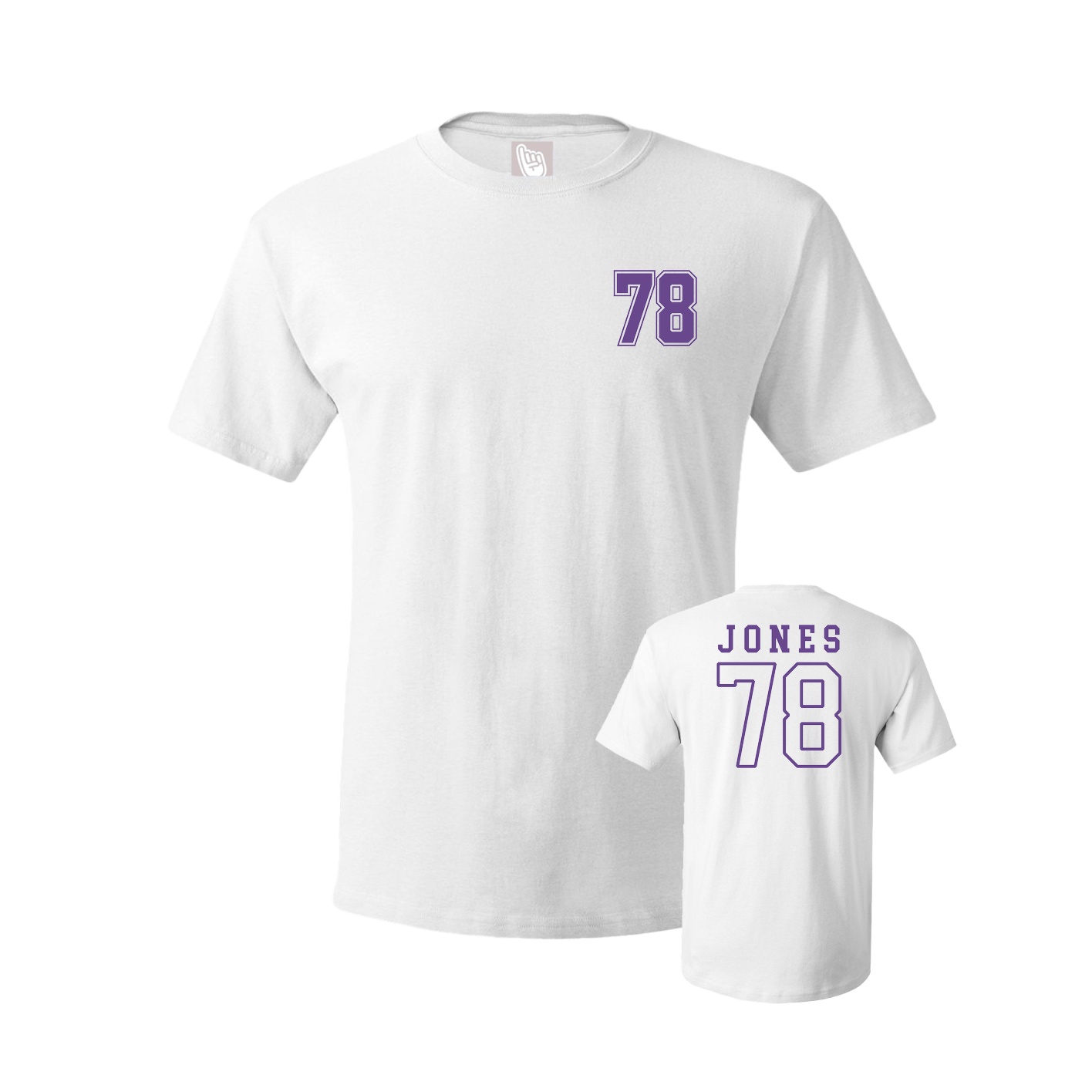 Tee — Chest Back in White