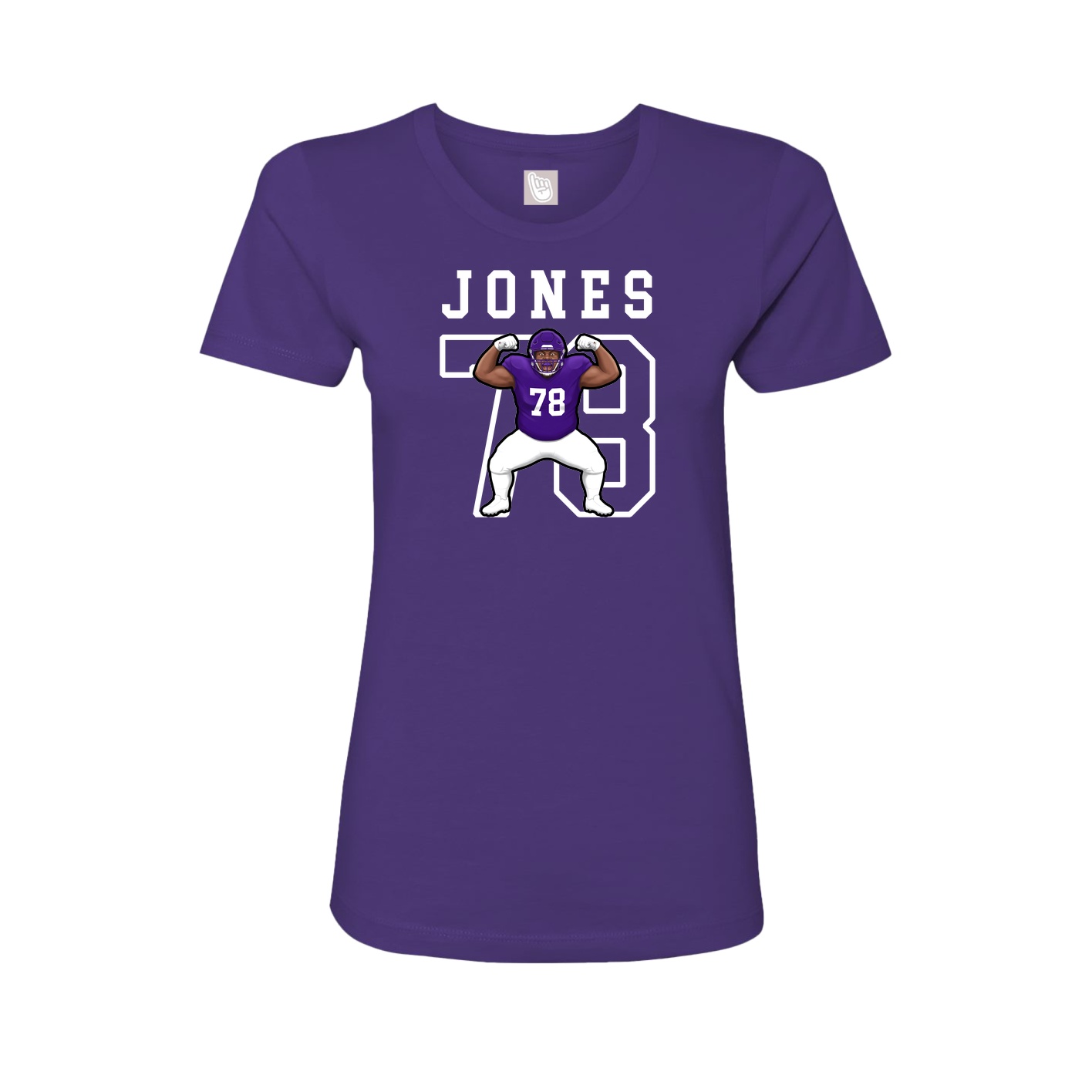 Fitted Women's Tee — Shirsey in Purple