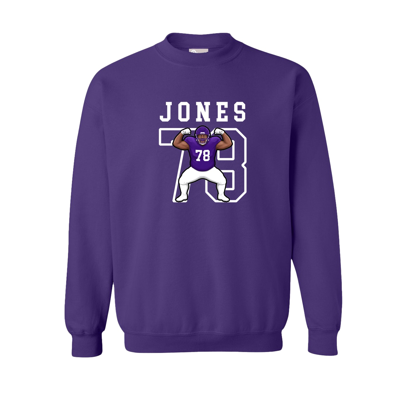 Fleece Crew — Shirsey in Purple
