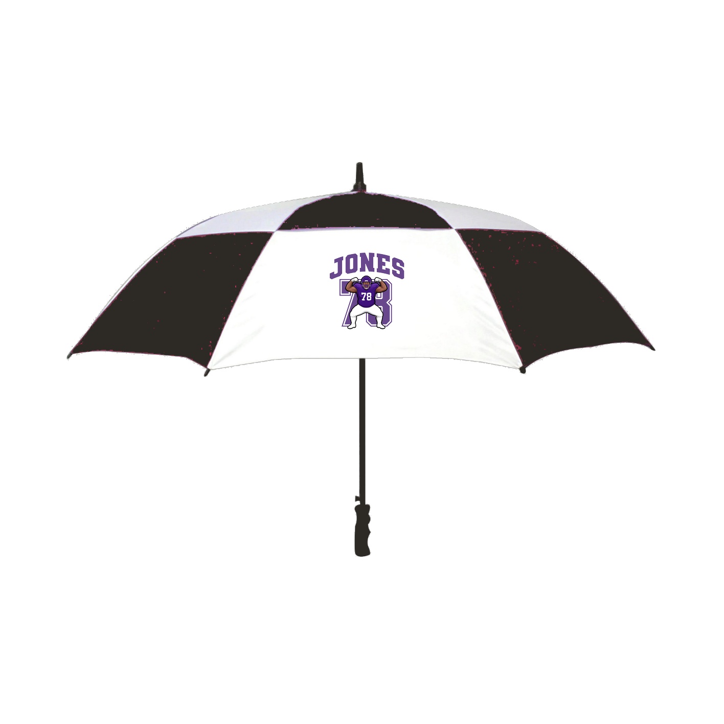 Golf Umbrella — Number in Black