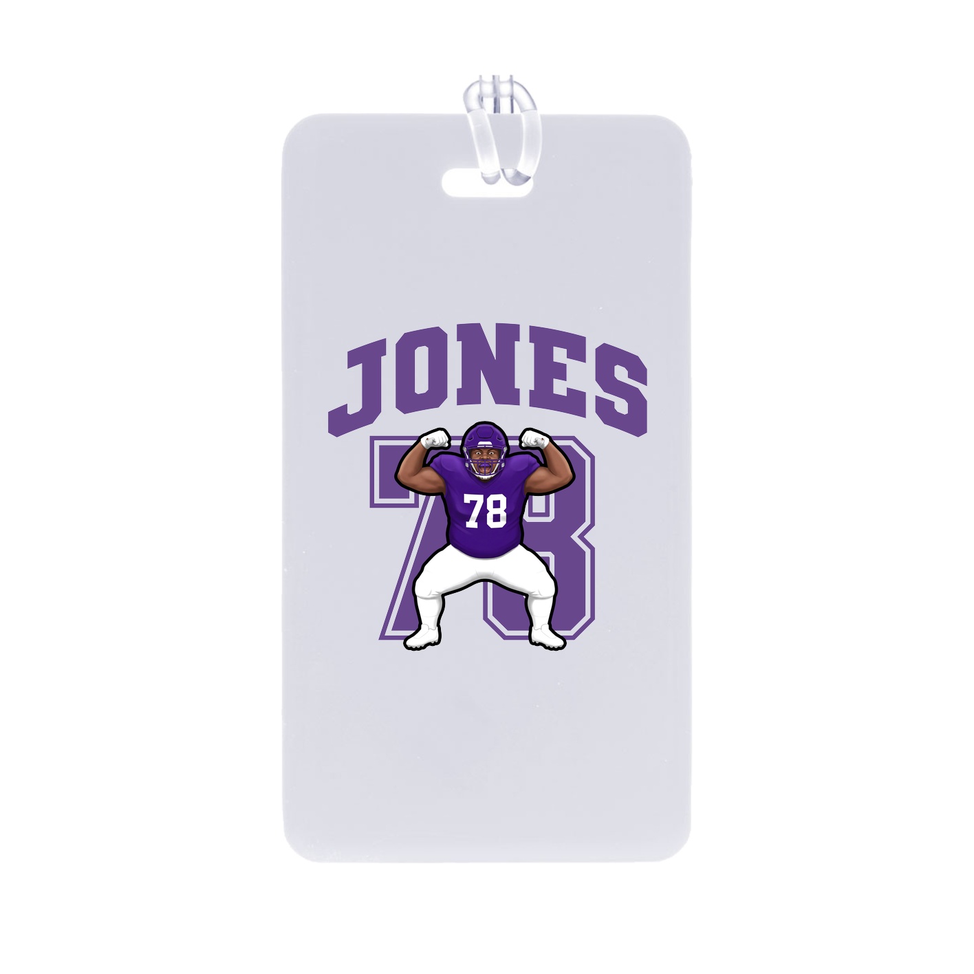 Bag Tag — Number in Classic