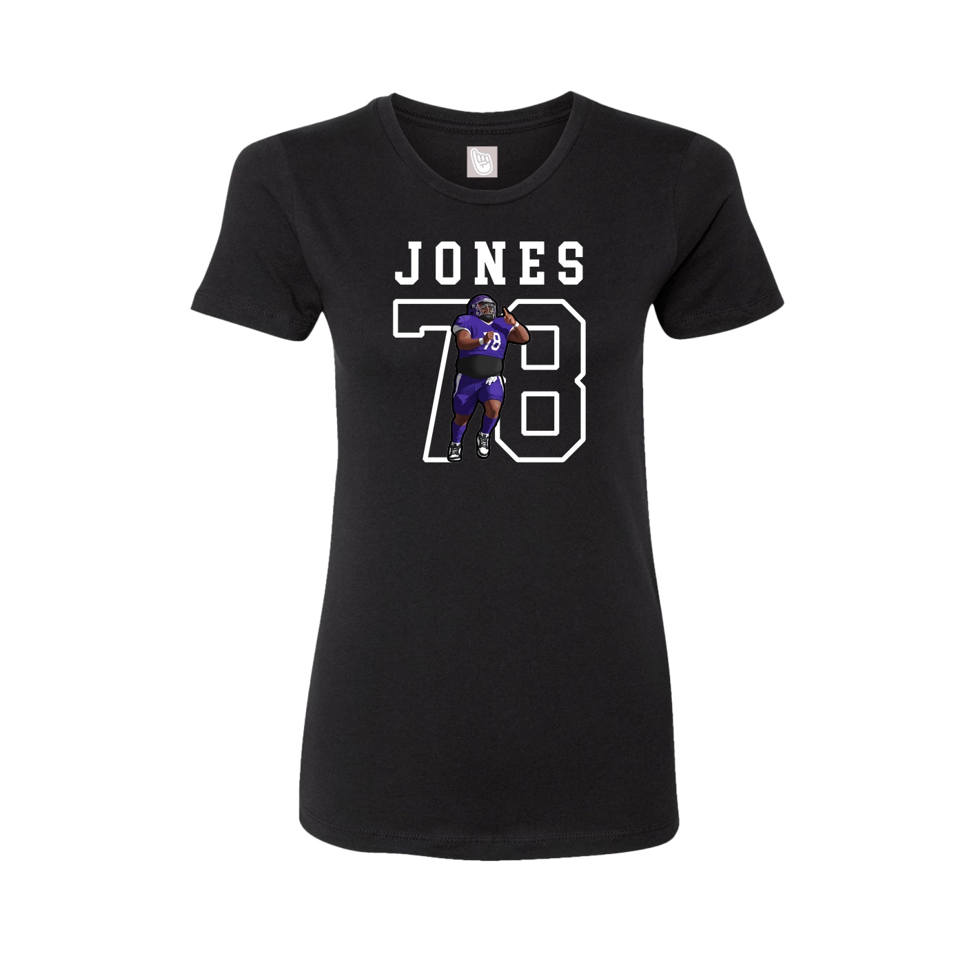 Fitted Women's Tee — Shirsey in Black