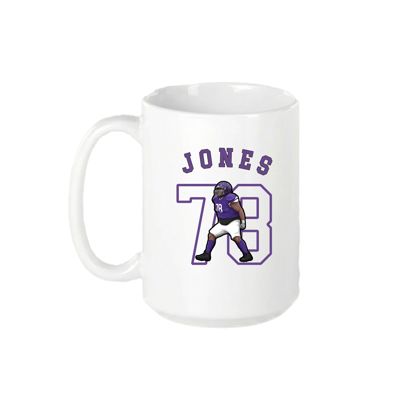 15oz Coffee Mug — Shirsey Arch in White