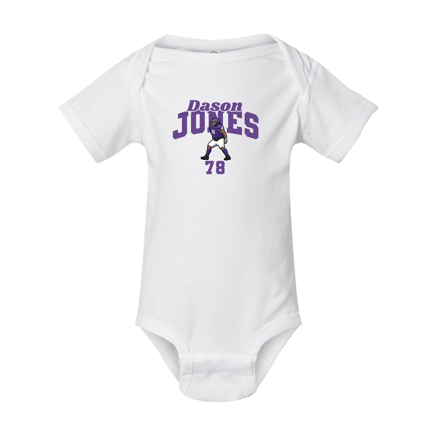 Baby Onesie — Signature Arch in White
