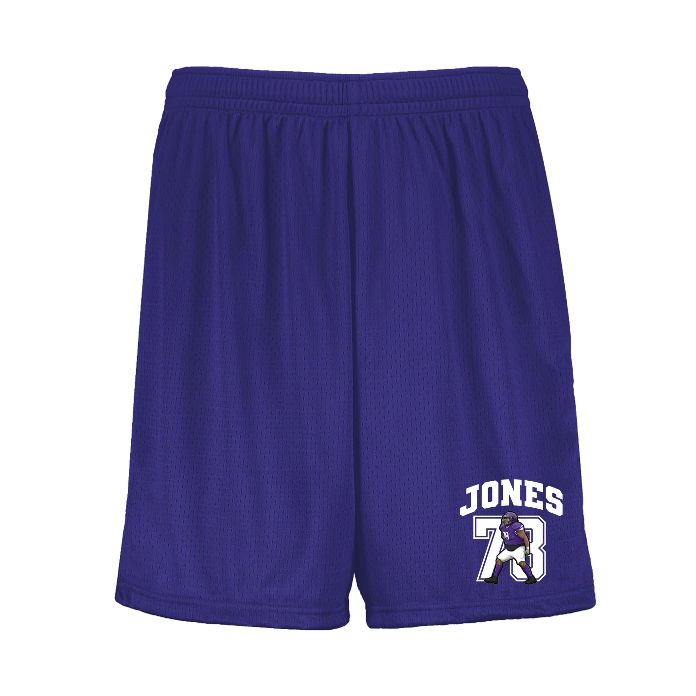 Shorts — Number in Purple