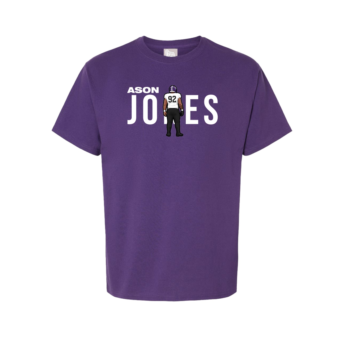 Youth Tee — Player Name in Purple