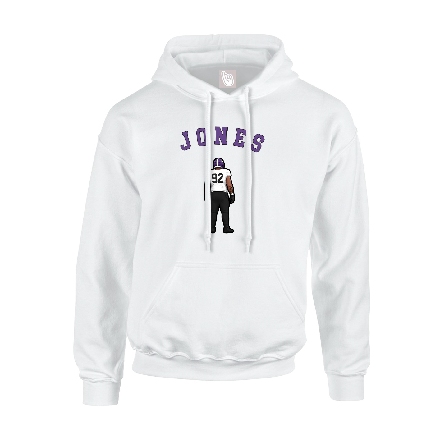 Hoodie — Shirsey Arch in White