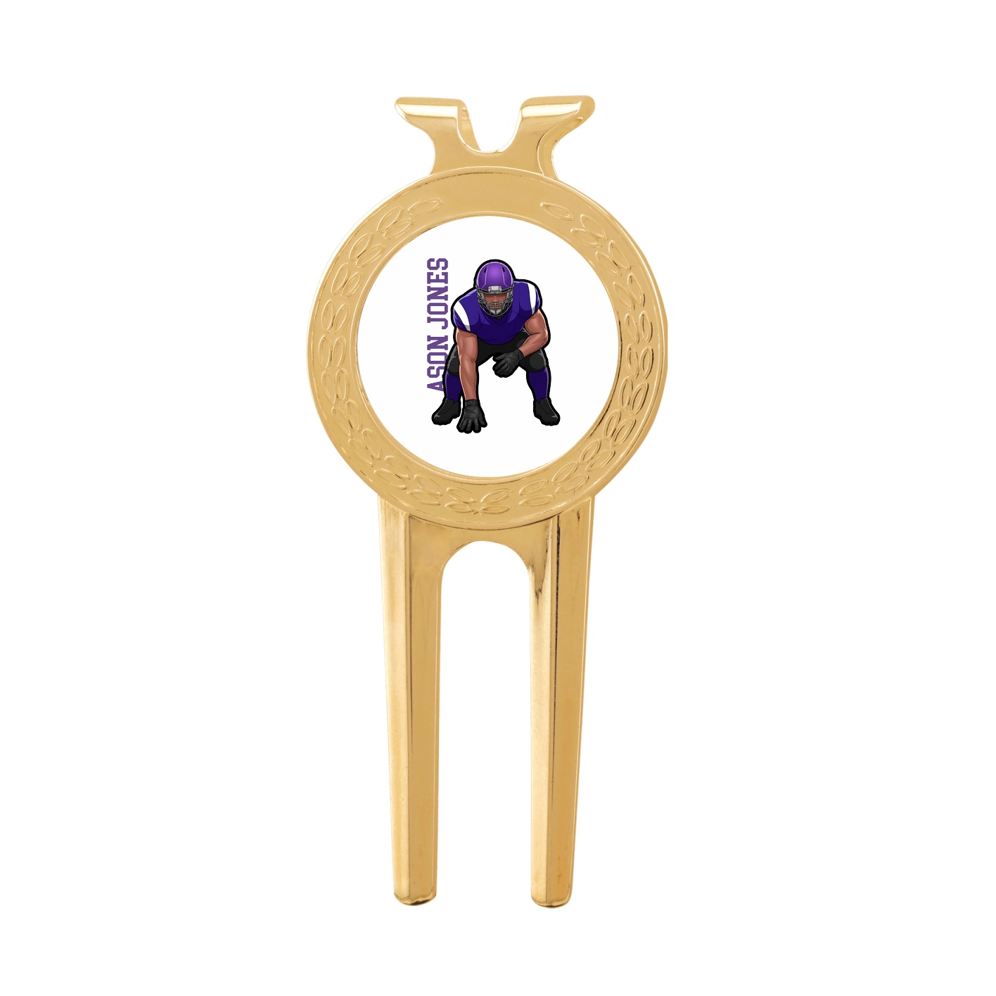 Divot Tool with Ball Marker — Name Vertical in Classic