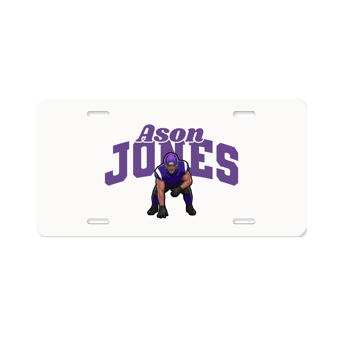 License Plate — Signature Arch in Classic