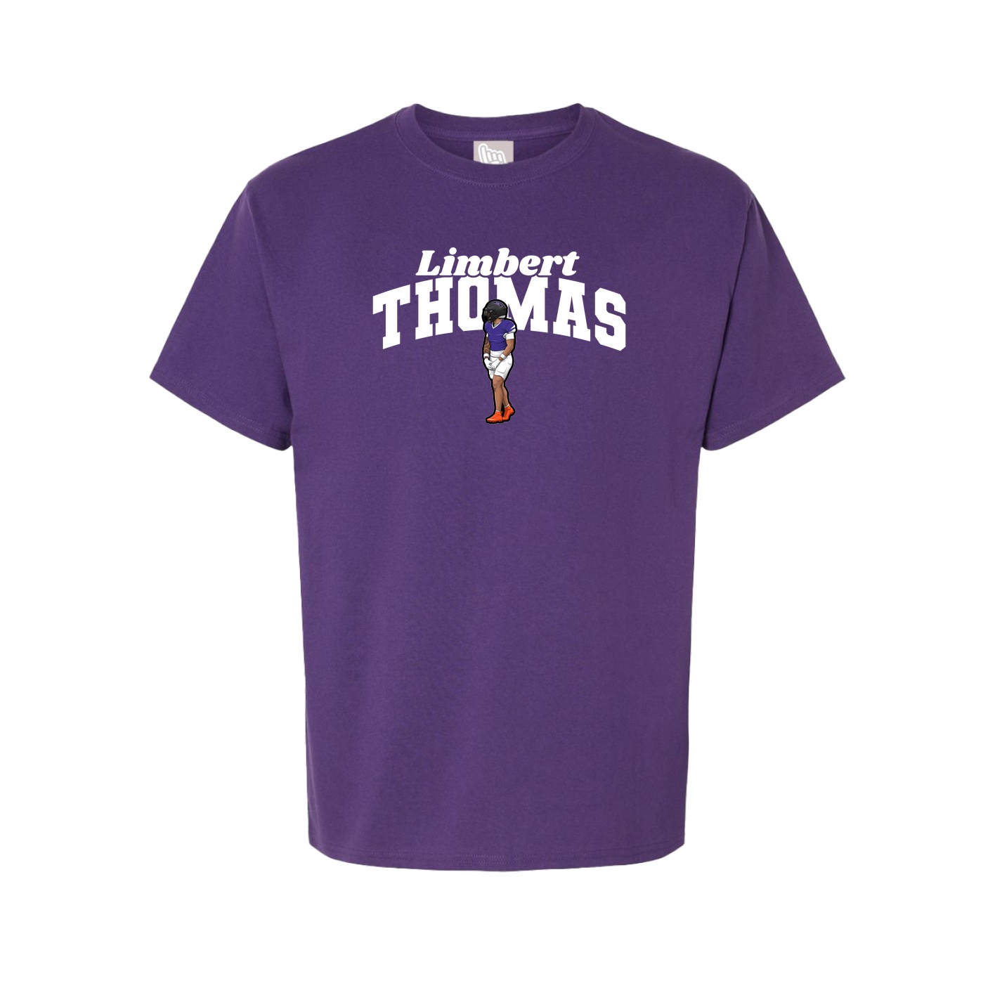Youth Tee — Signature Arch in Purple