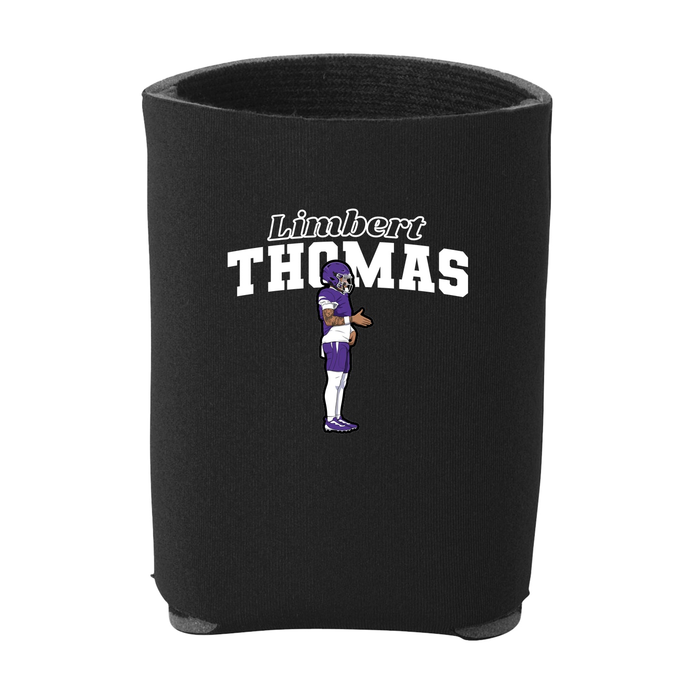 Can Holder — Name Arch in Black