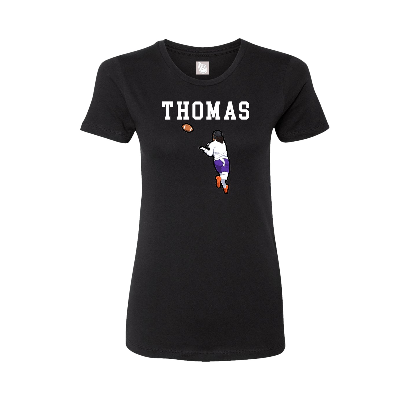 Fitted Women's Tee — Shirsey in Black