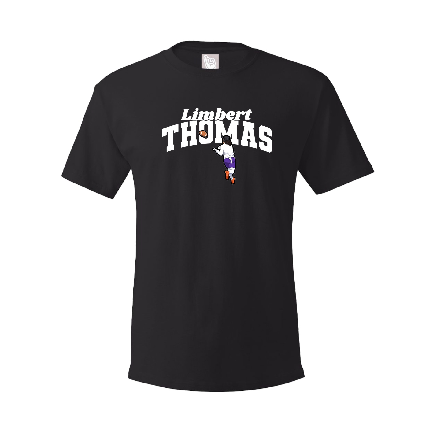 Youth Tee — Signature Arch in Black