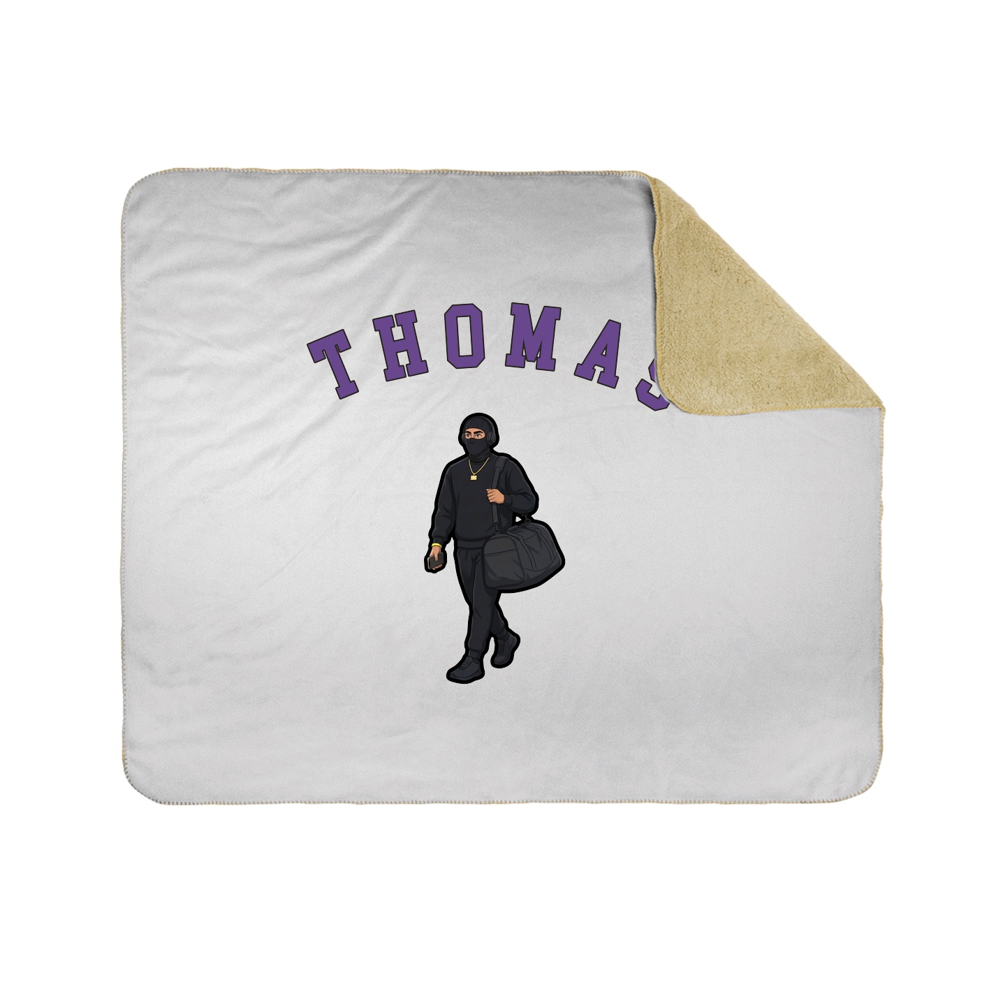 Throw Blanket — Shirsey Arch in White