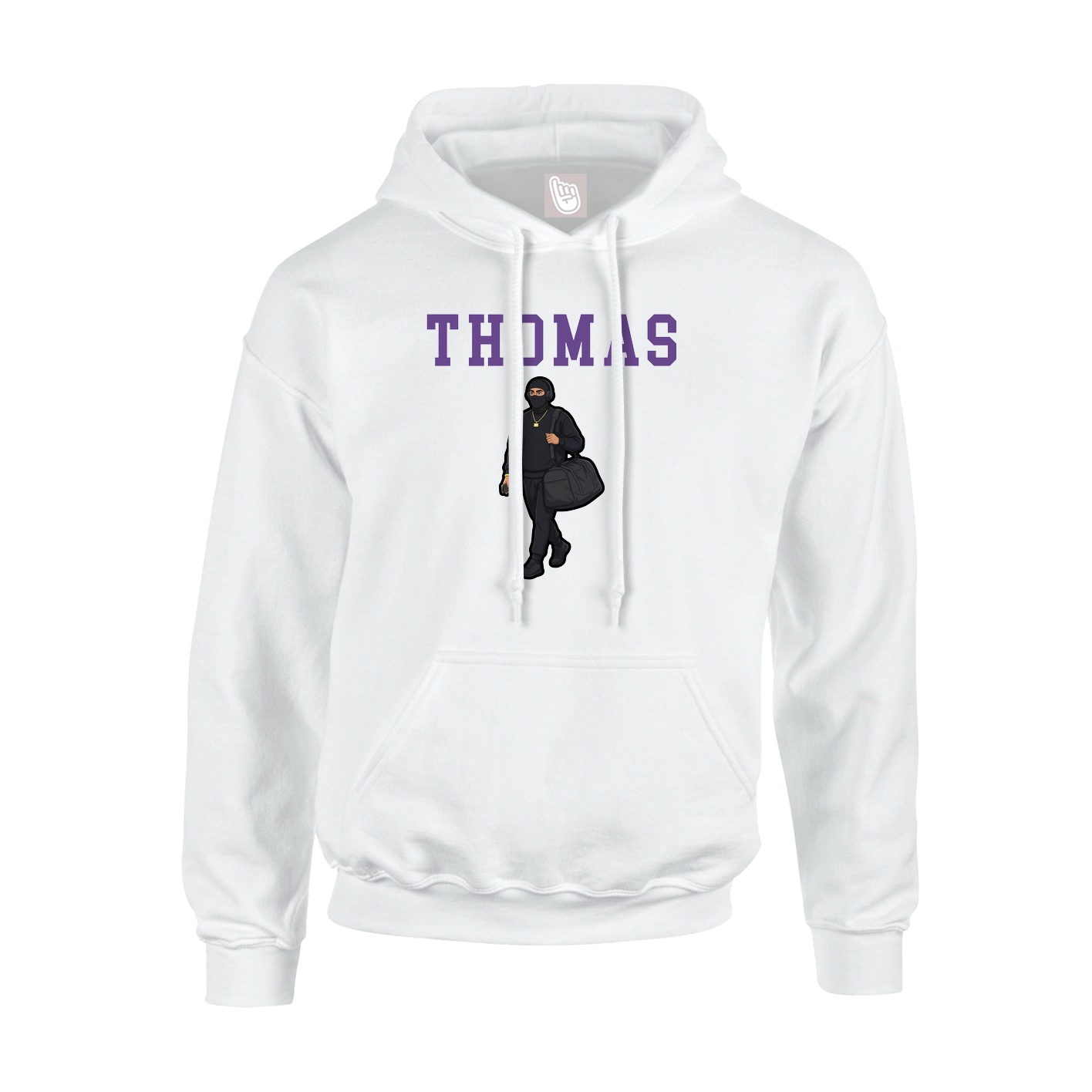 Youth Hoodie — Shirsey in White