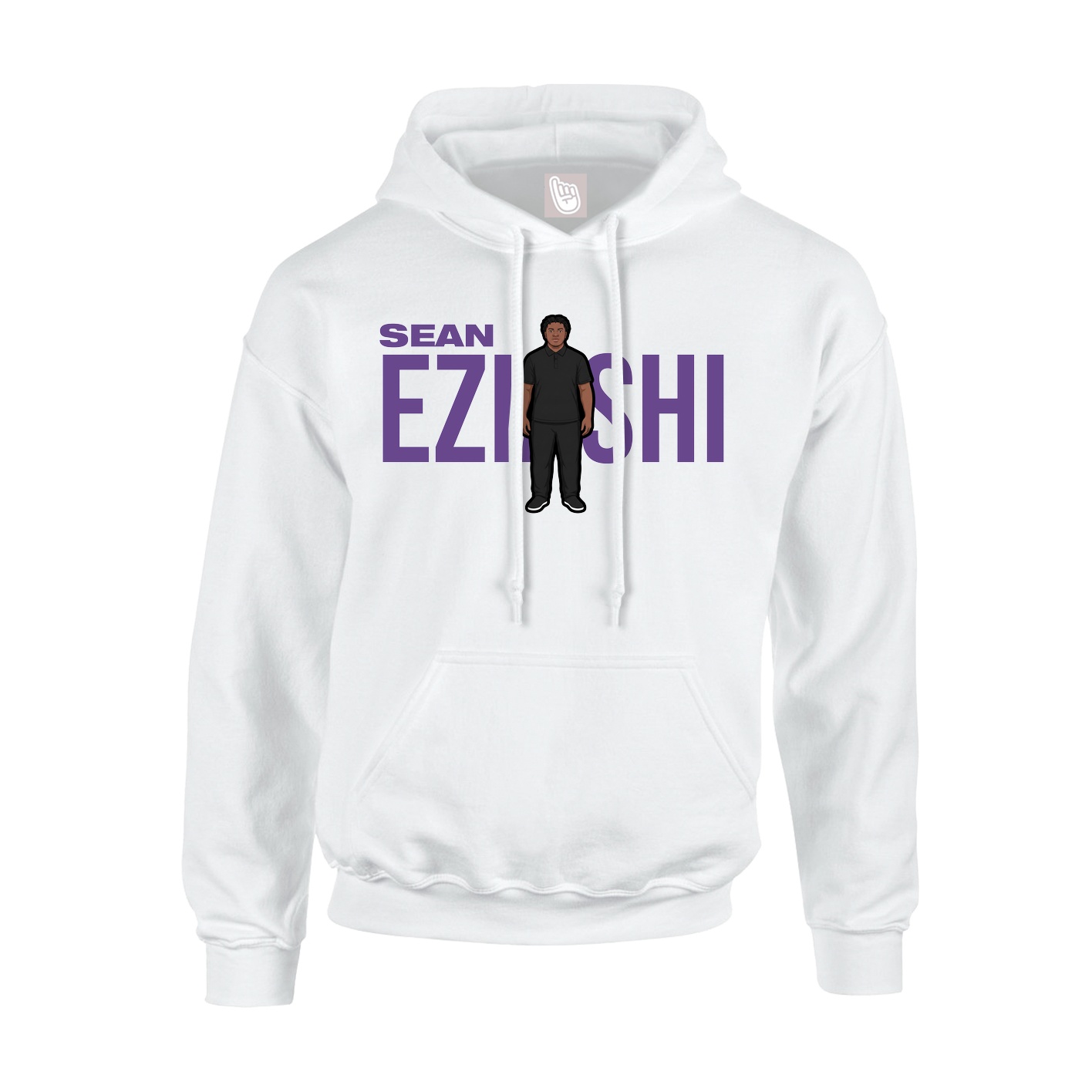 Hoodie — Player Name in White