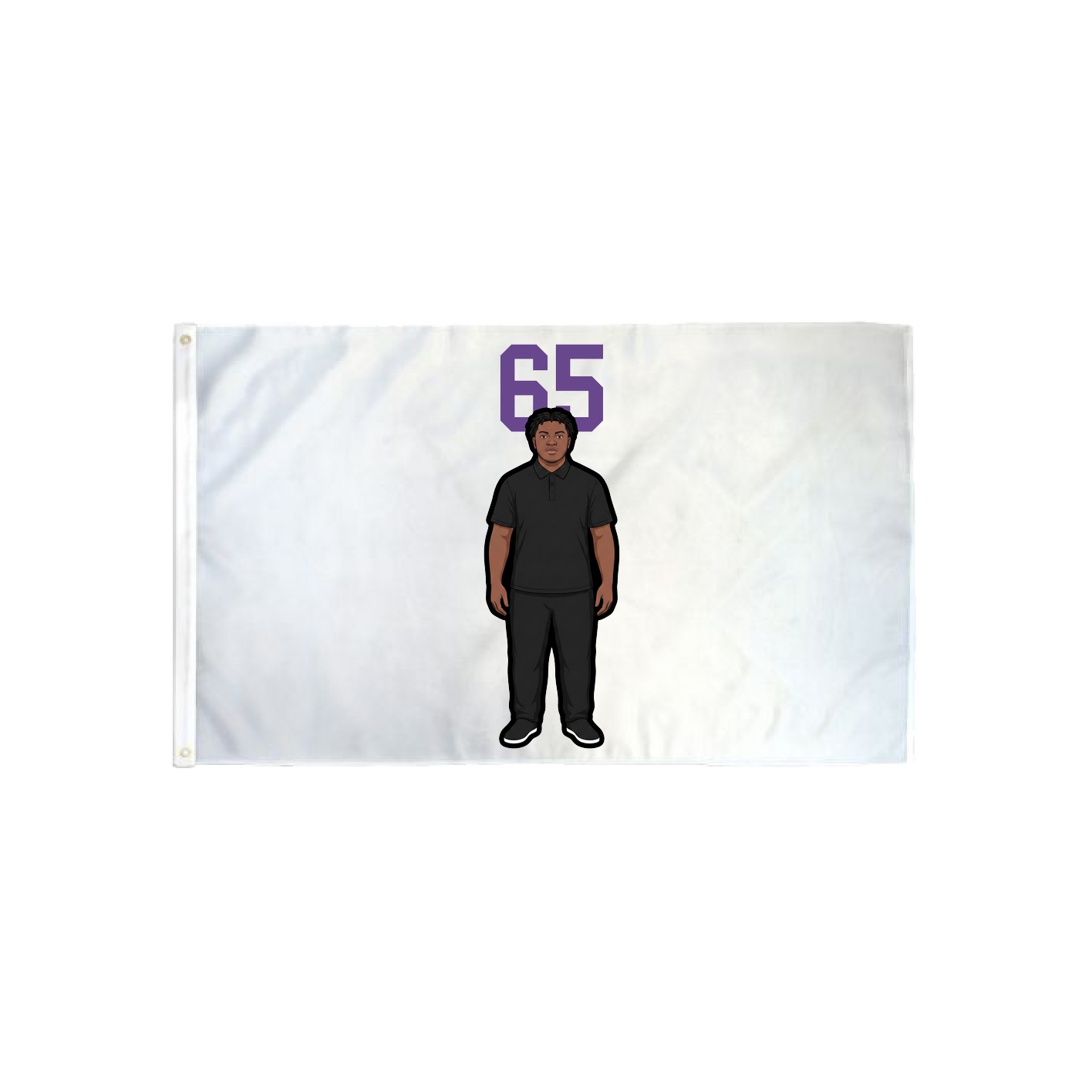 3x5 Flag — Number Top in Classic