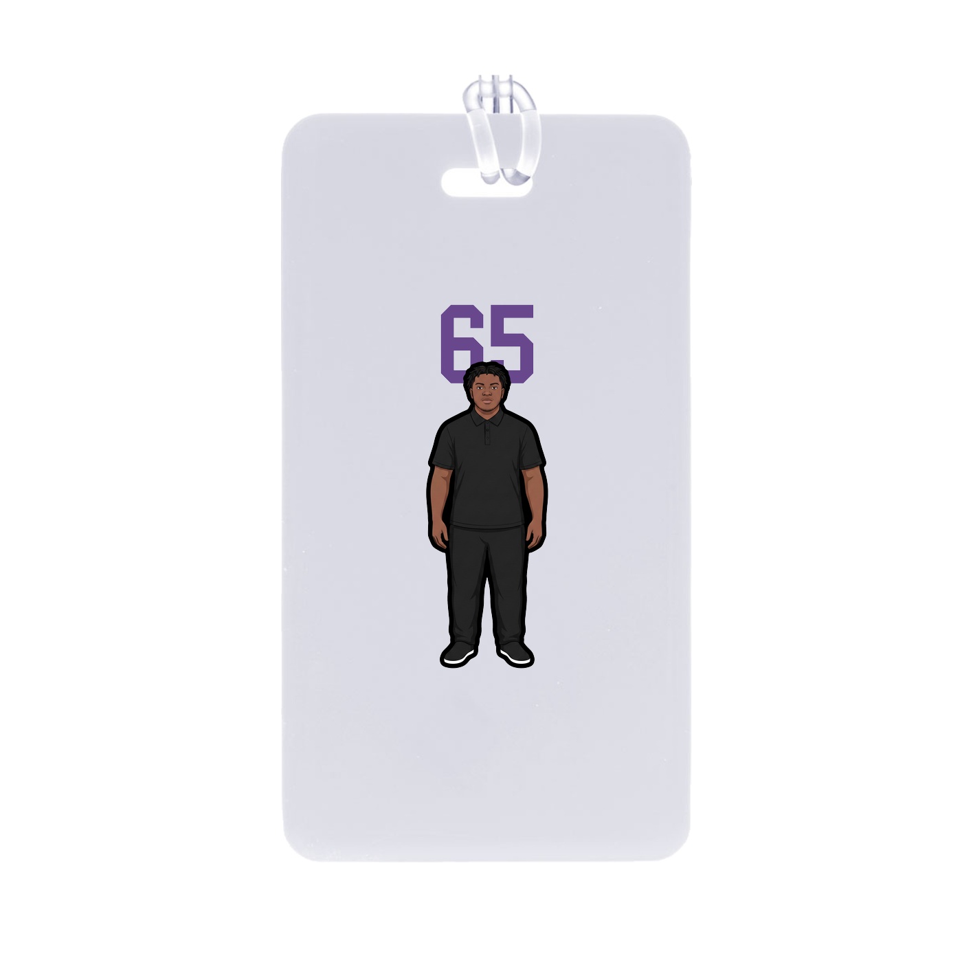 Bag Tag — Number Top in Classic